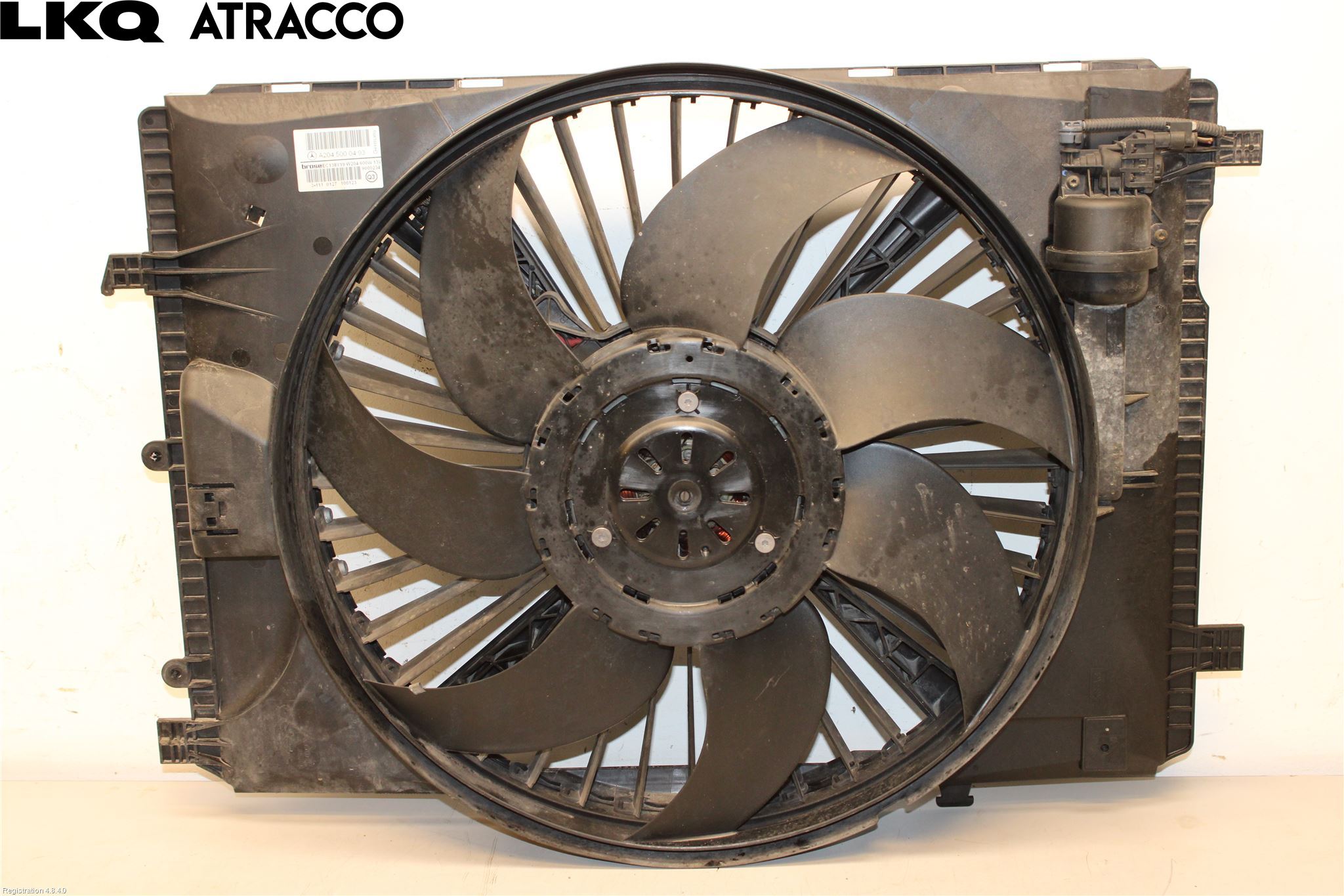 Mercedes-Benz MB E-KLASS (W212) 09-16 Kjølevifte Elektrisk