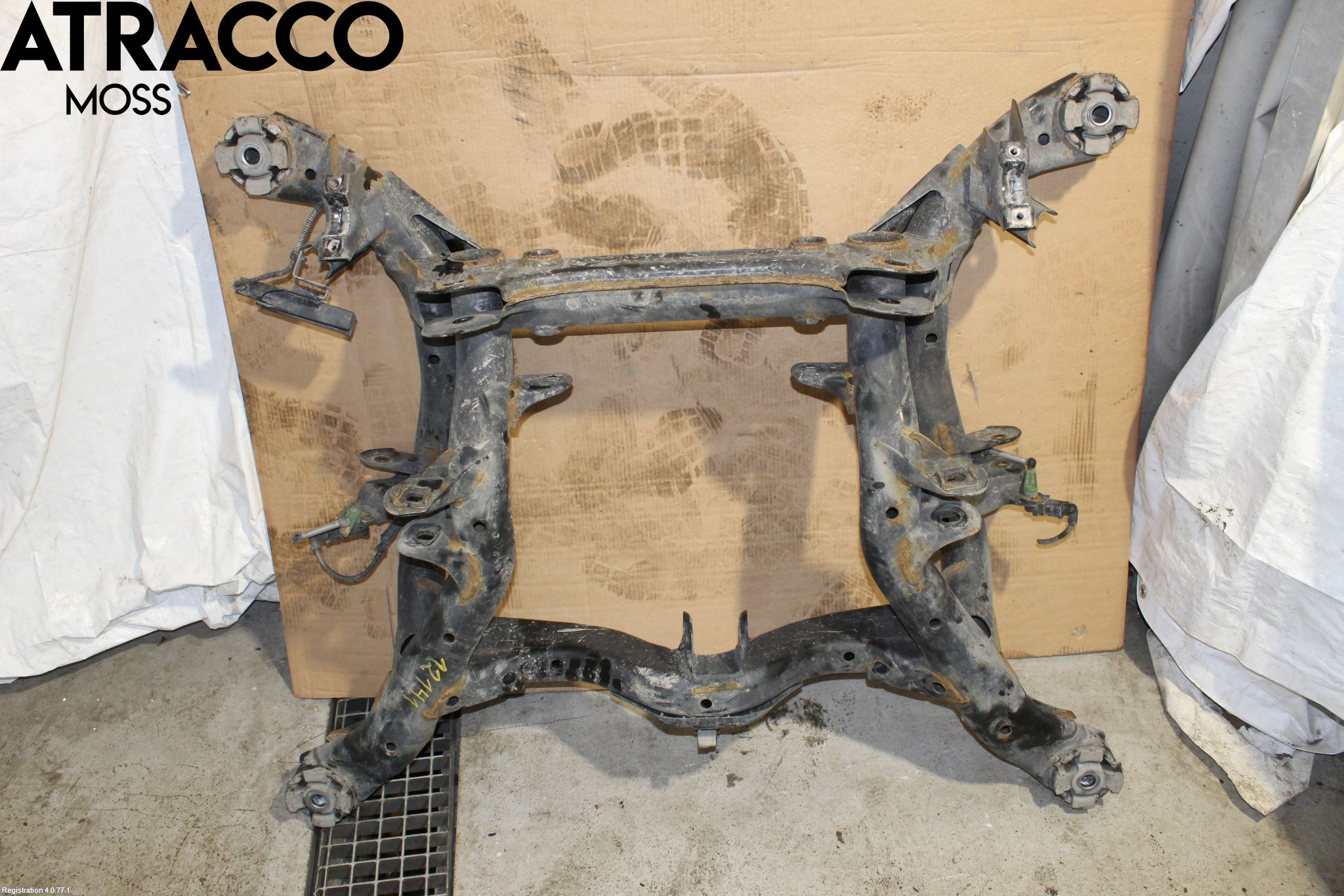 Porsche CAYENNE 03- Bakaksel Feste Travers-Ramme