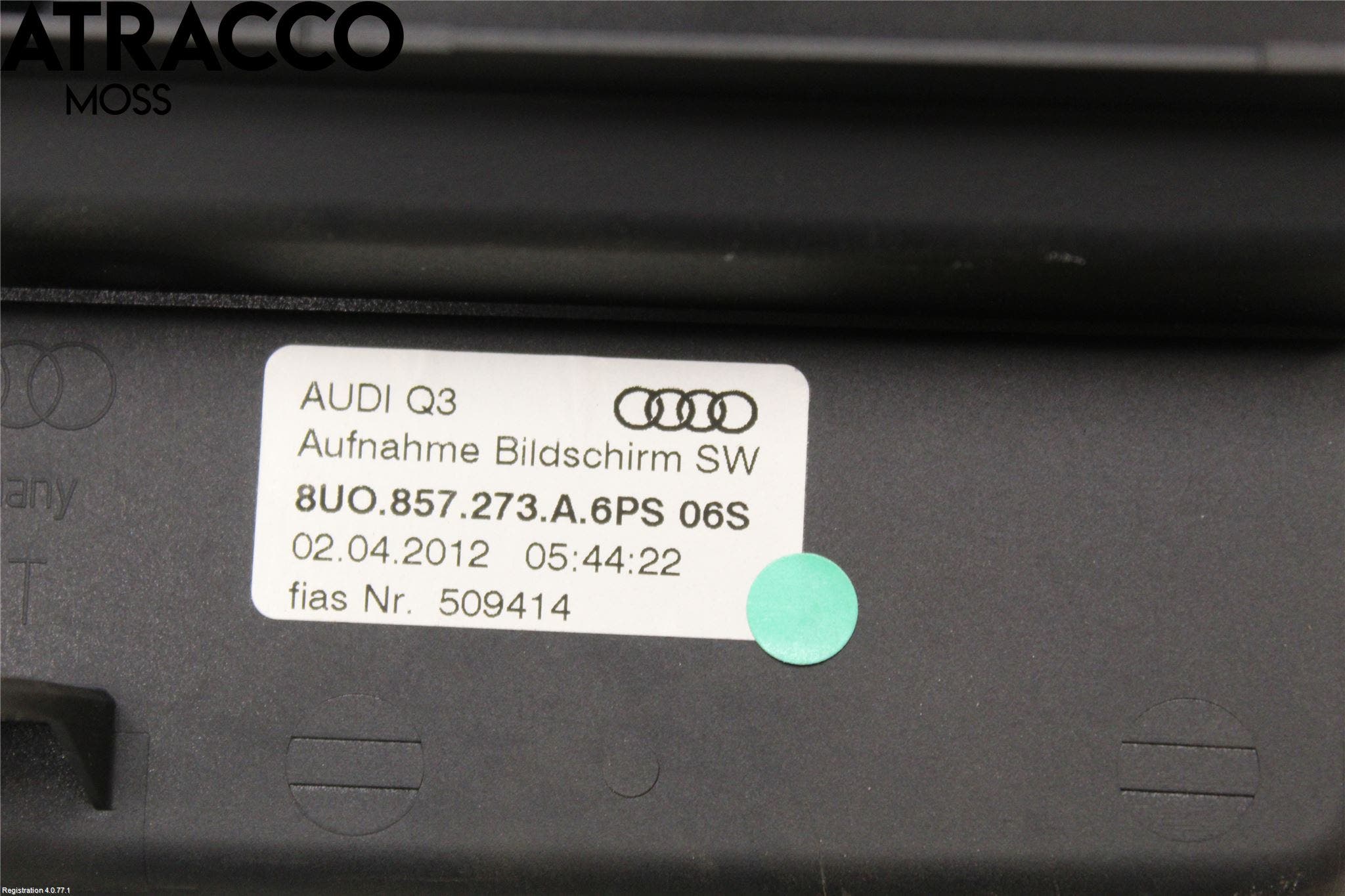 Audi Q3 8U 12-18 Multifunktionsdisplay