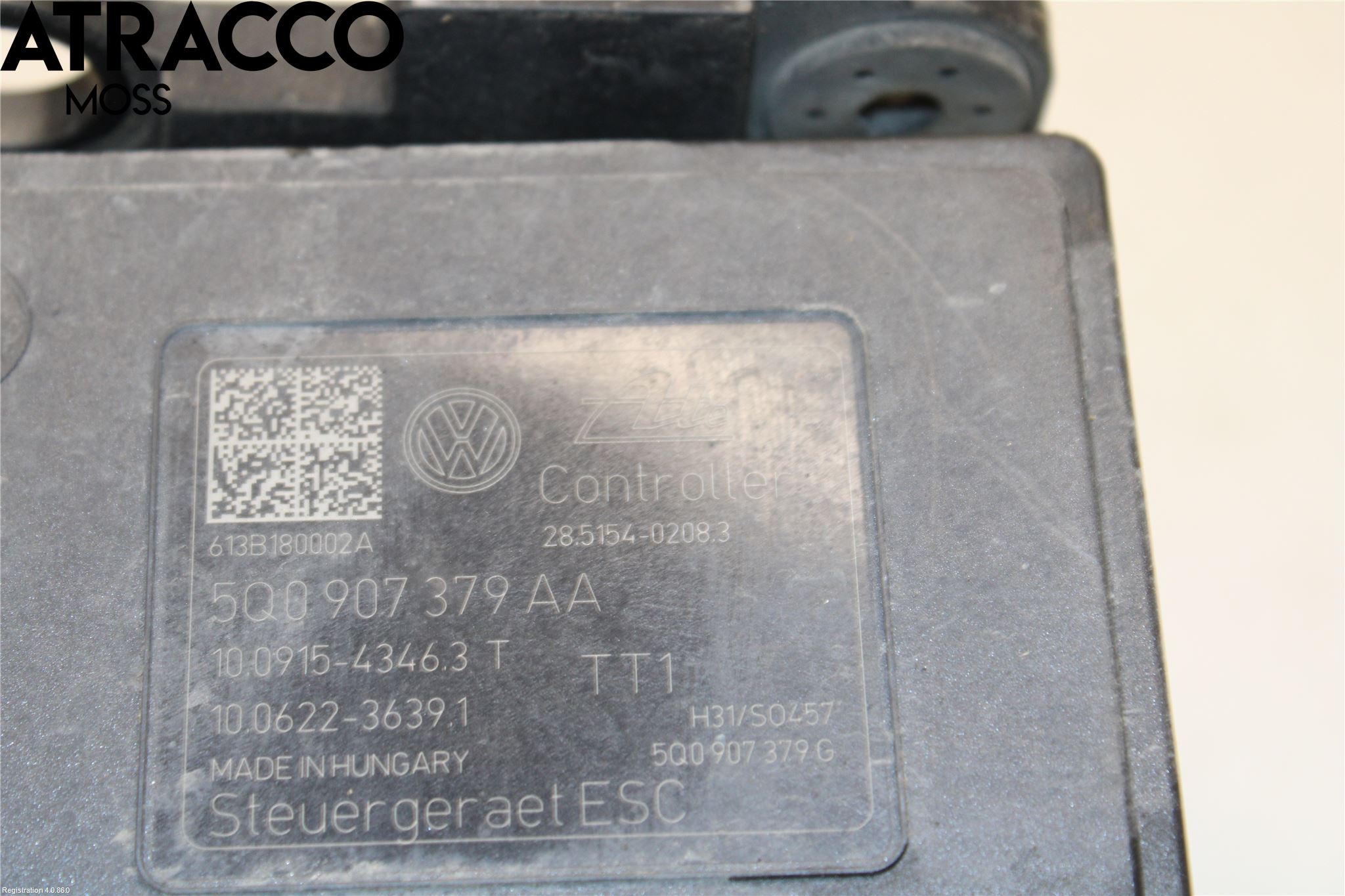 Volkswagen VW GOLF / E-GOLF VII 13-20 Abs Hydraulikkaggregat