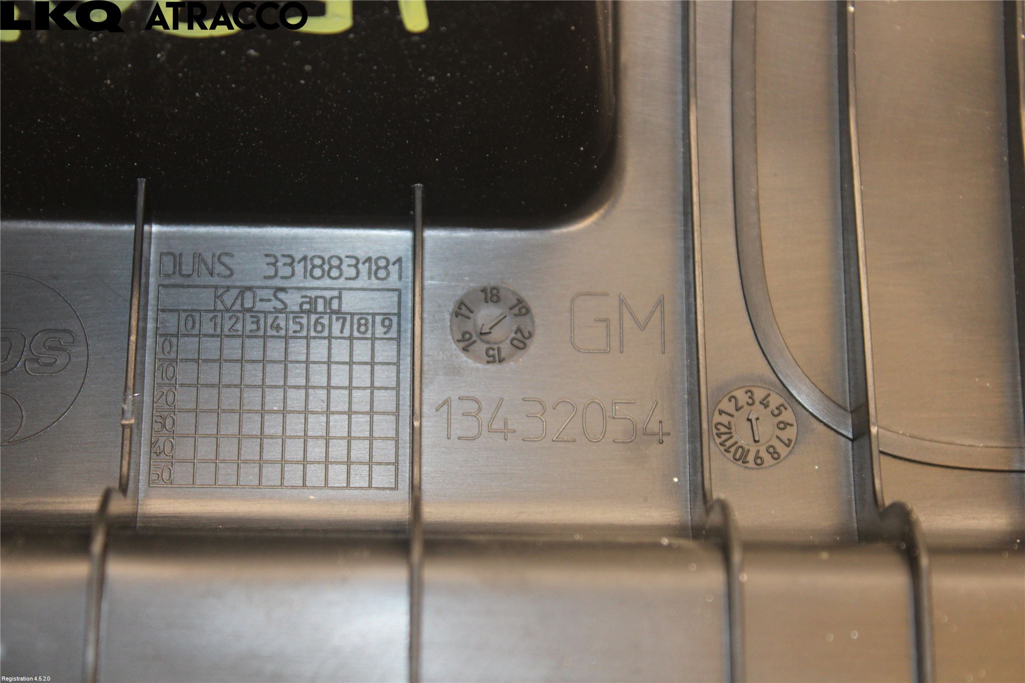 Opel ASTRA K 16-22 List Bak-Bakluke