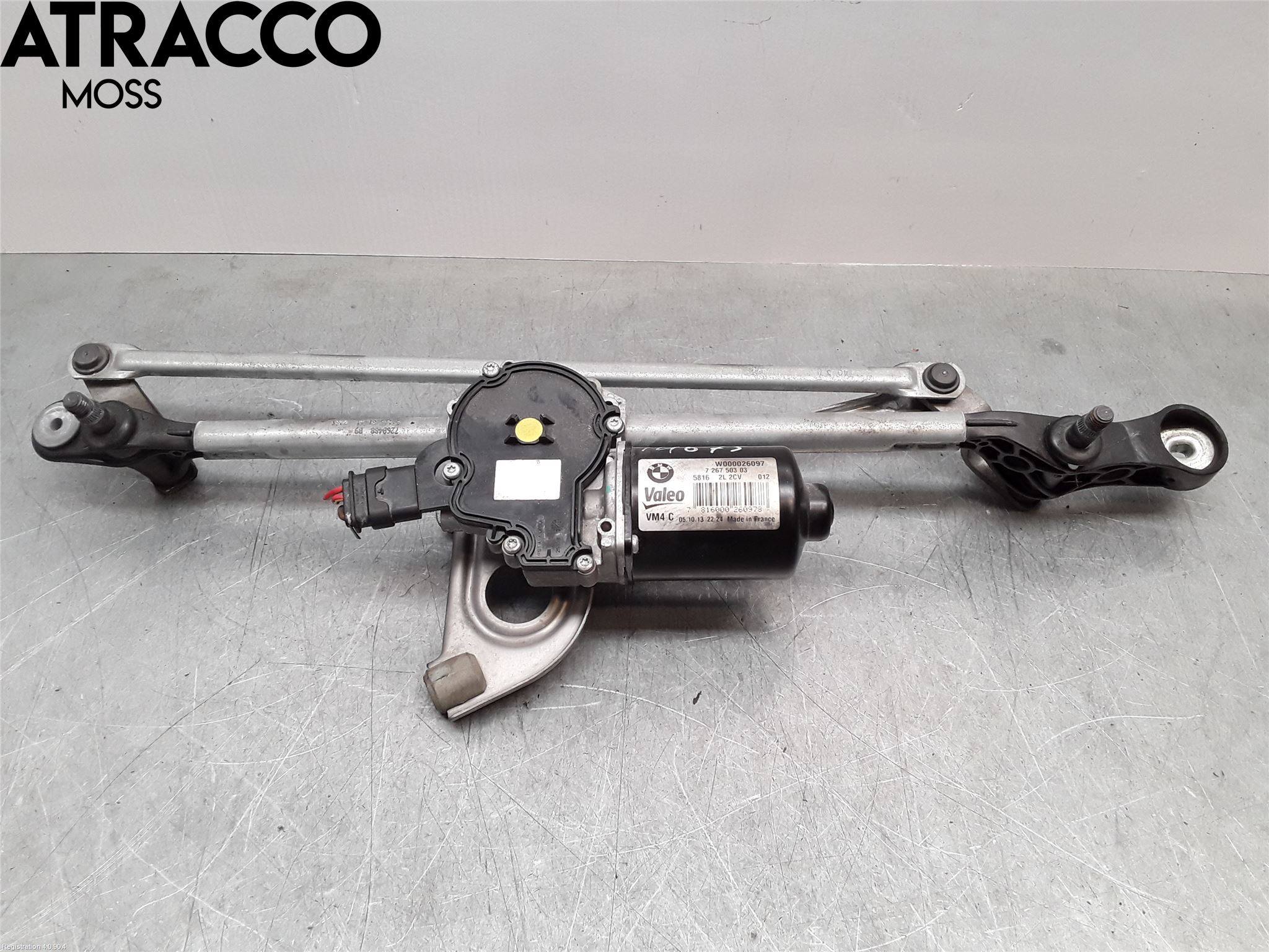 BMW 4 F32/F33/F82/F83 13-20 Viskermotor Frontrute