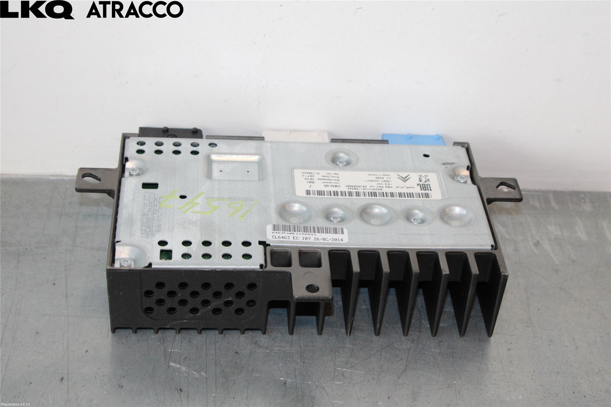 Peugeot 508 11-18 Stereo Forsterker