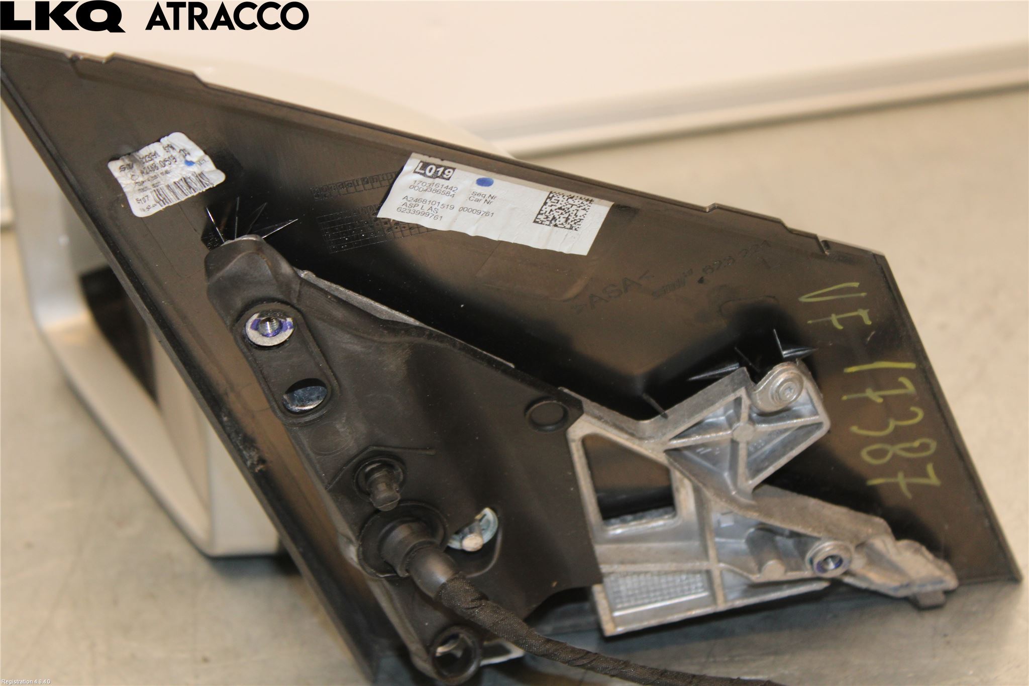 Mercedes-Benz MB B-KLASS (W246/W242) 12-19 Speil V M-El Justering