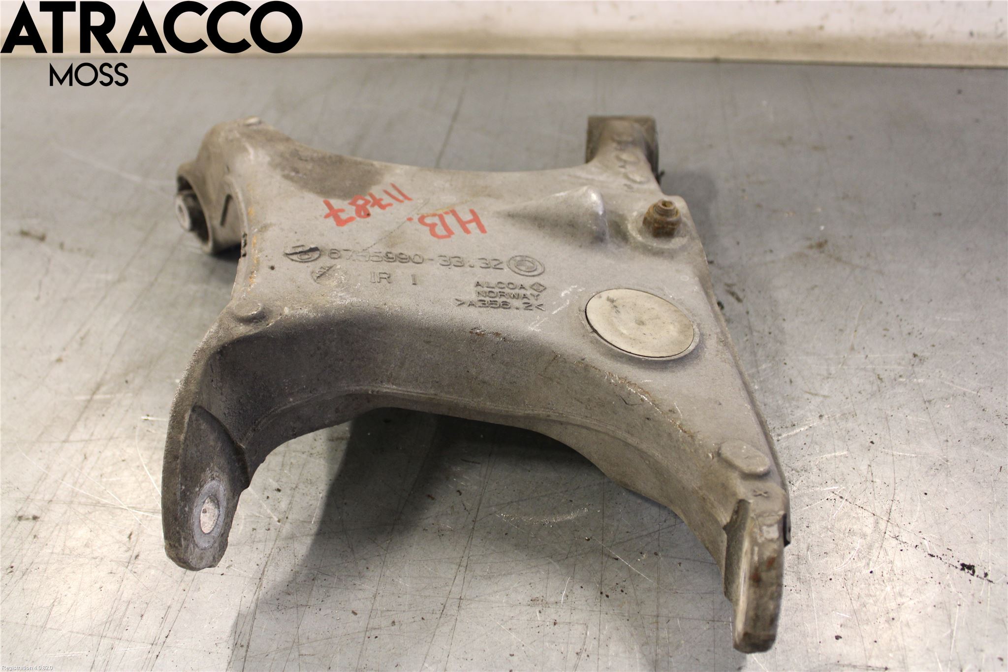 BMW 5 E60/61 Sed/Tou 02-10 Bærearm Bak Høyre