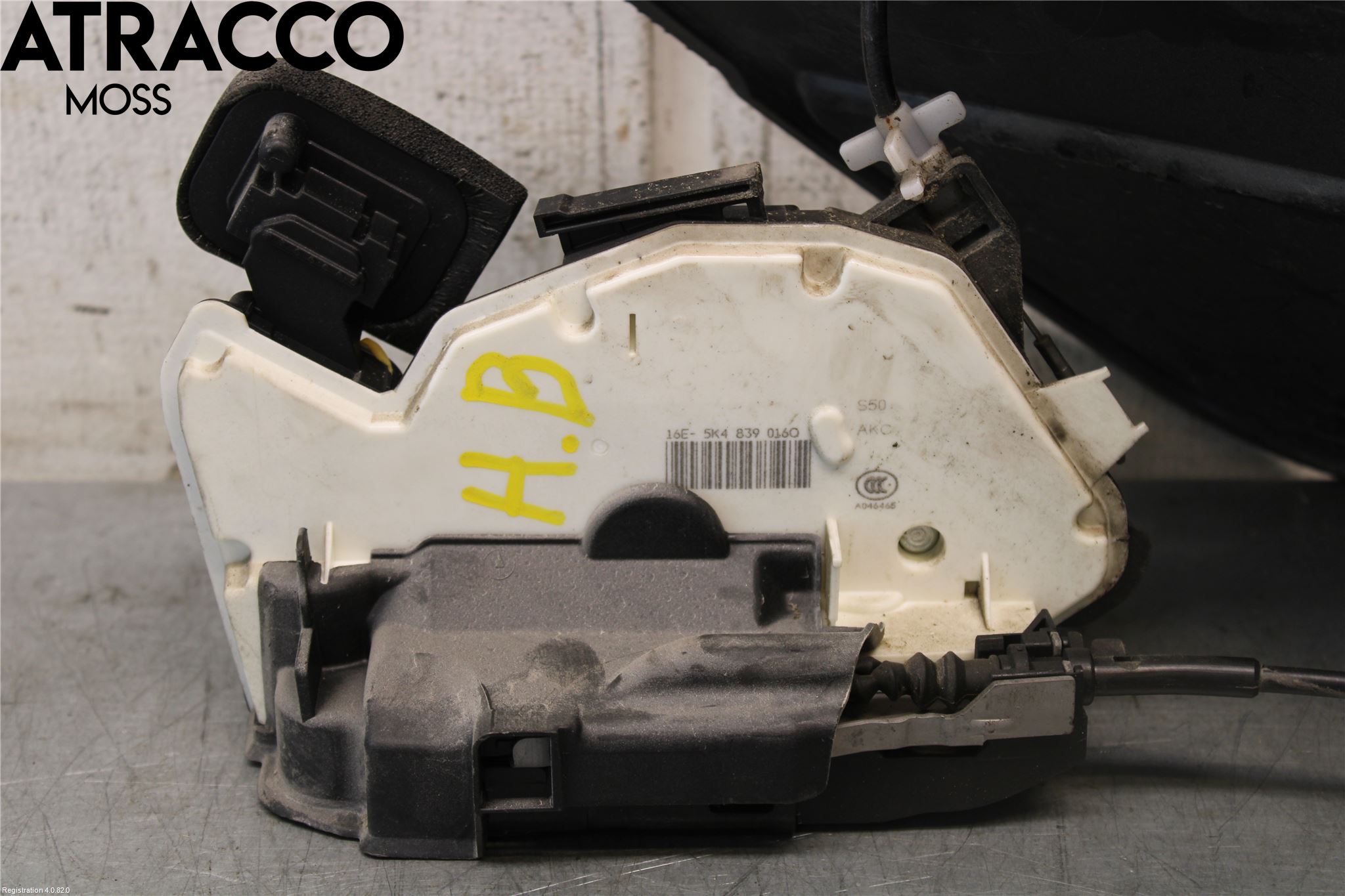 Volkswagen VW GOLF / E-GOLF VII 13-20 Dørlås - Låsekasse