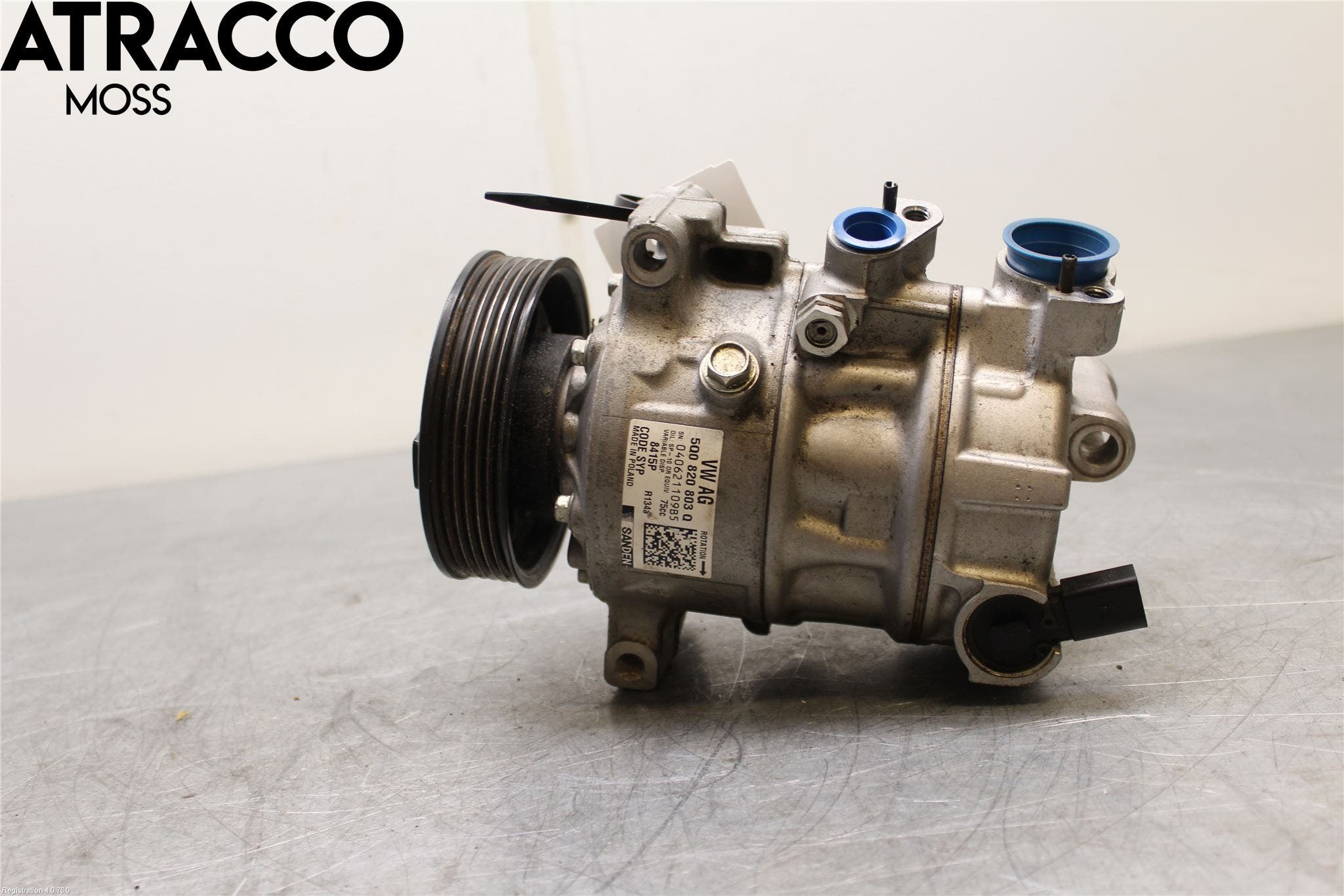 Volkswagen VW CADDY 16-20 Varme Ac Kompressor