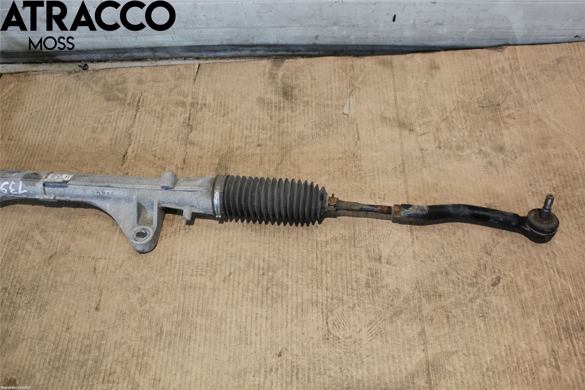 Nissan LEAF 11-17 Snekke - Tannstang