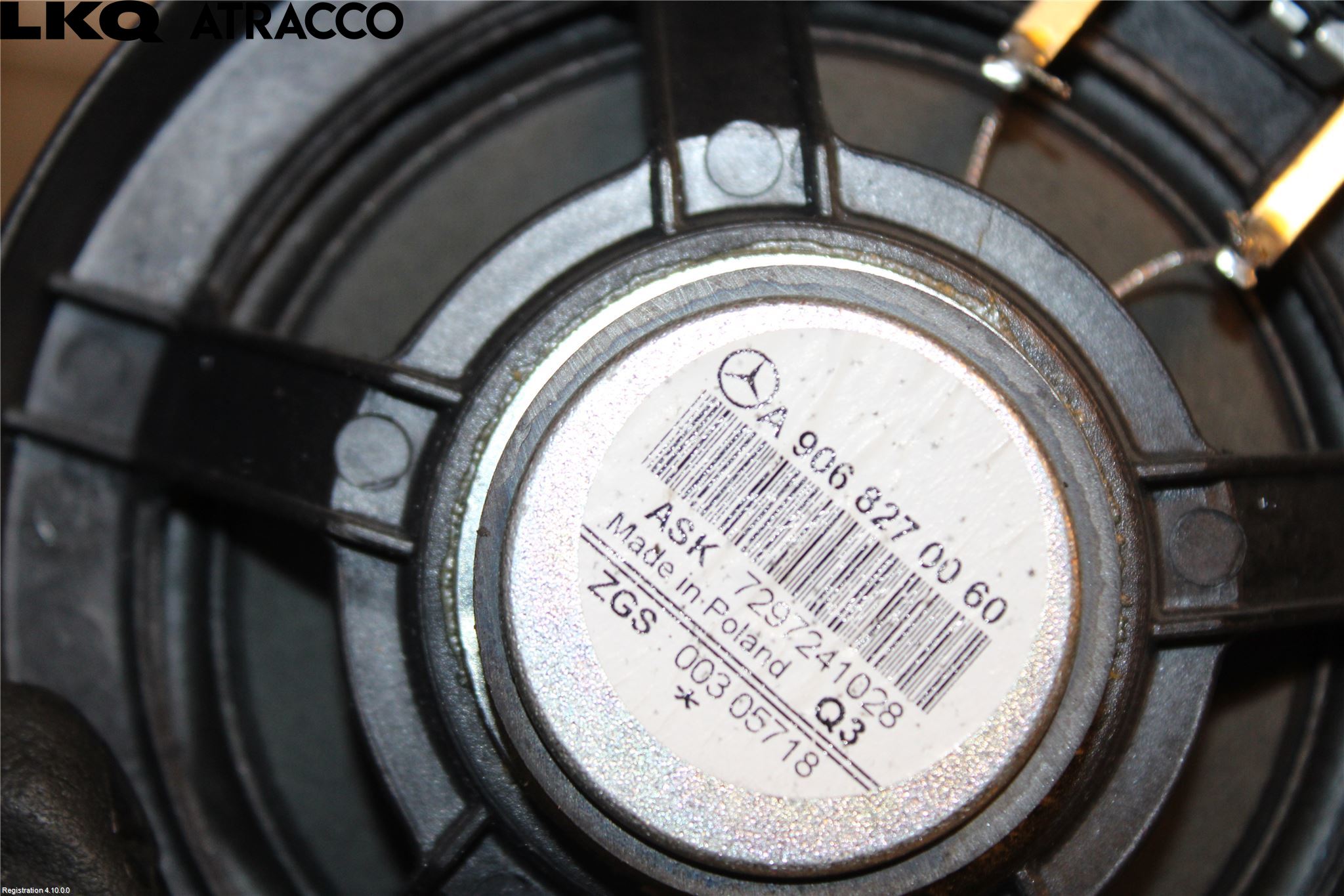 Mercedes-Benz MB SPRINTER (W906) 06-18 Innr Høyttaler