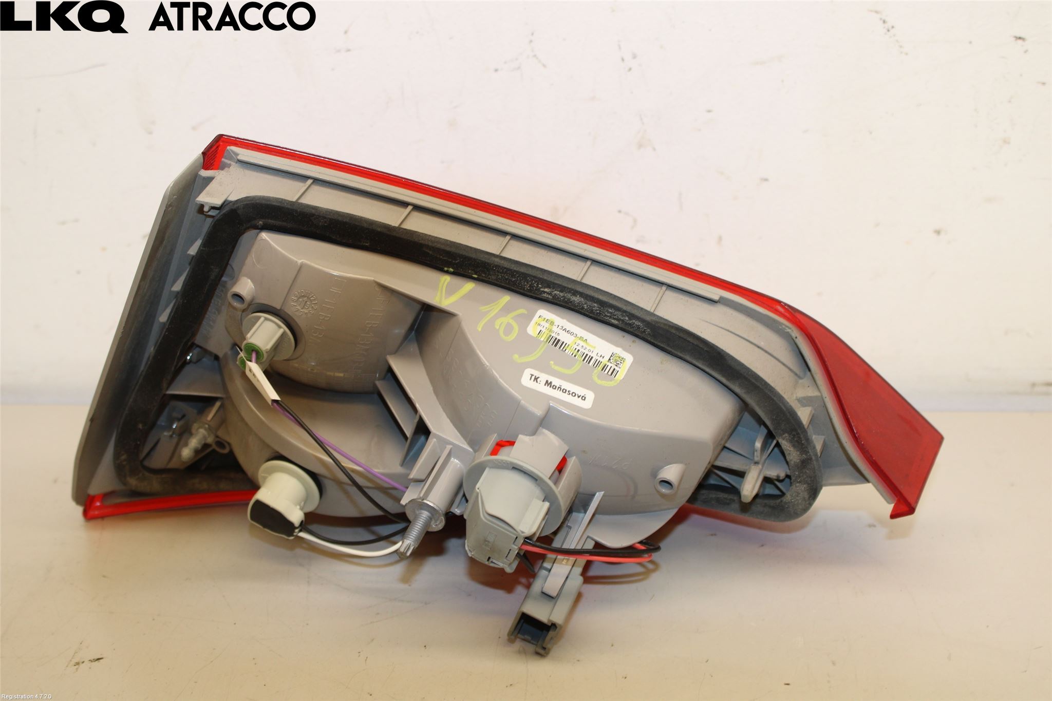 Ford FOCUS 15-18 Baklykt Venstre  På Luke(Indre