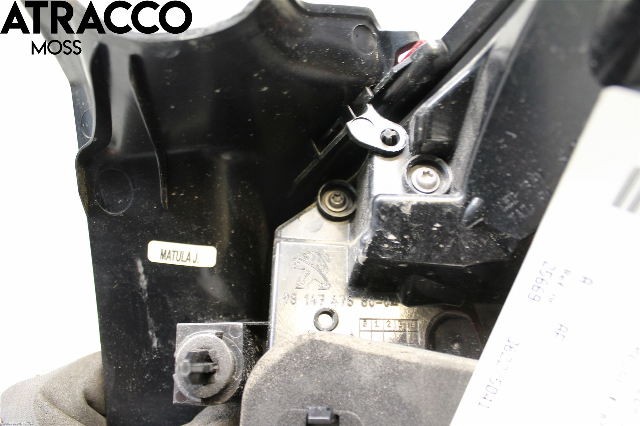 Peugeot 2008 13-20 Baklykt Venstre