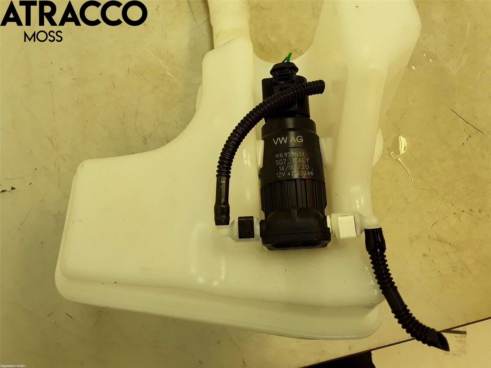 Skoda CITIGO / CITIGO E IV Spylerbeholder Frontrute