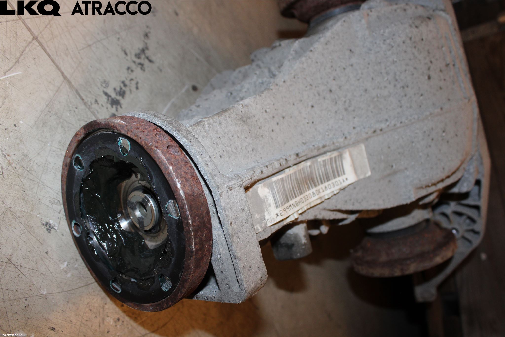 Audi A6/S6 4G 11-18 Bakaksel Kardang Bak -Diff