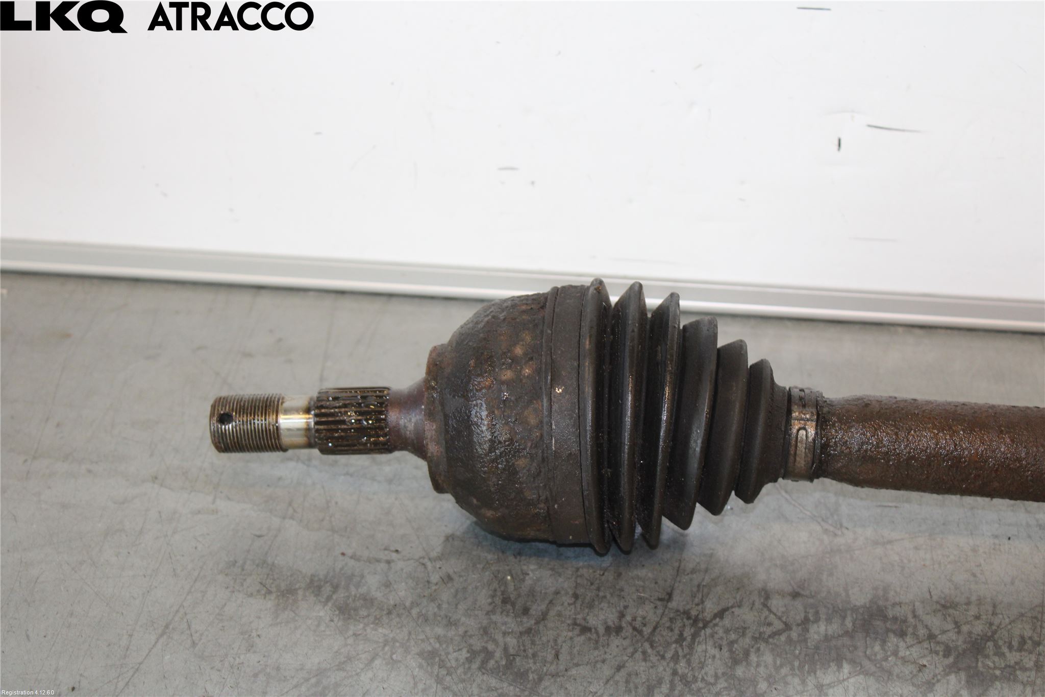 Peugeot 3008 09-16 Drivaksel Foran Kompl Høyre