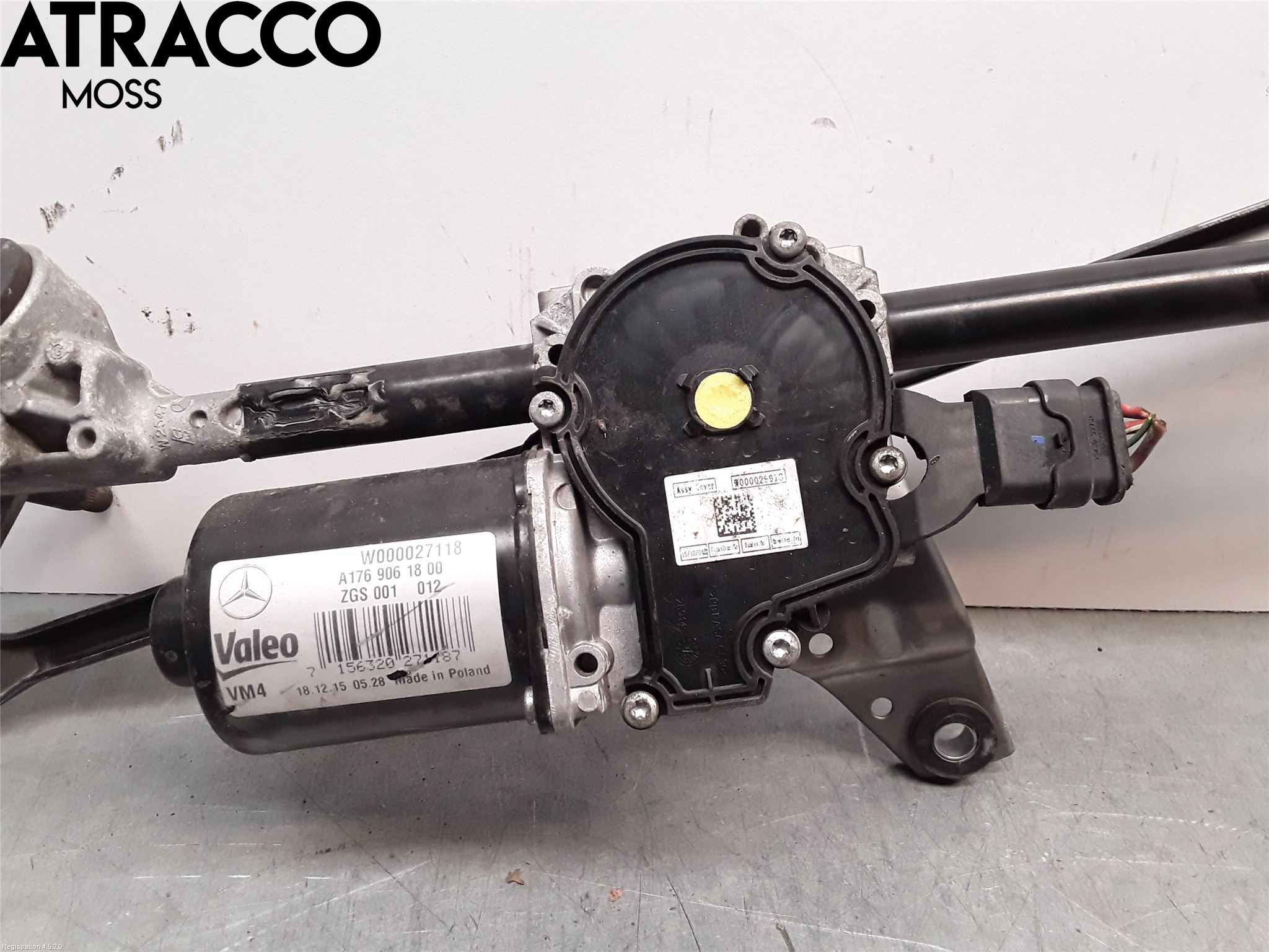 Mercedes-Benz MB A-KLASS (W176) 13-18 Viskermotor Frontrute