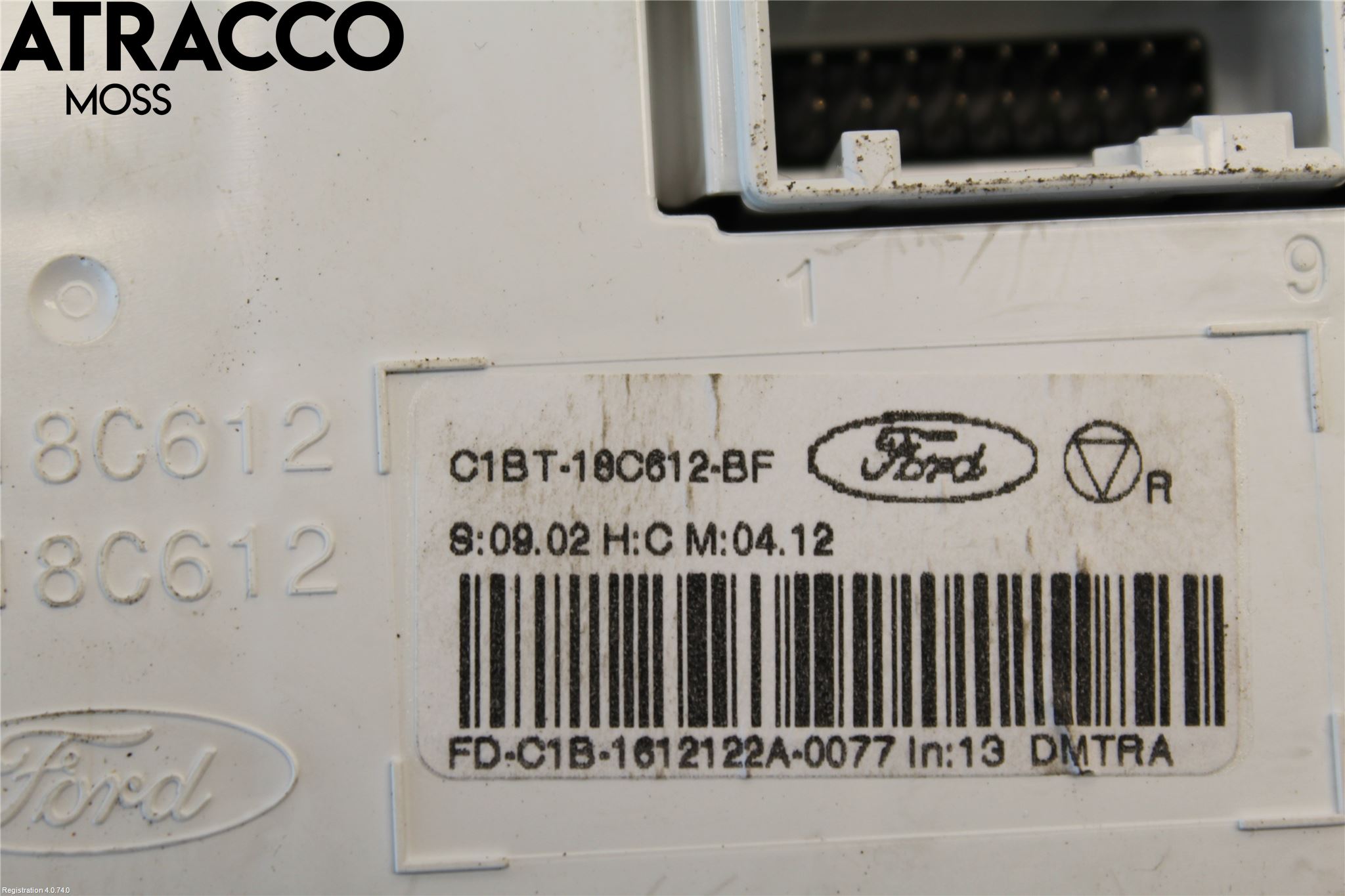 Ford FIESTA 13-17 Varme Ac Betjening-Display