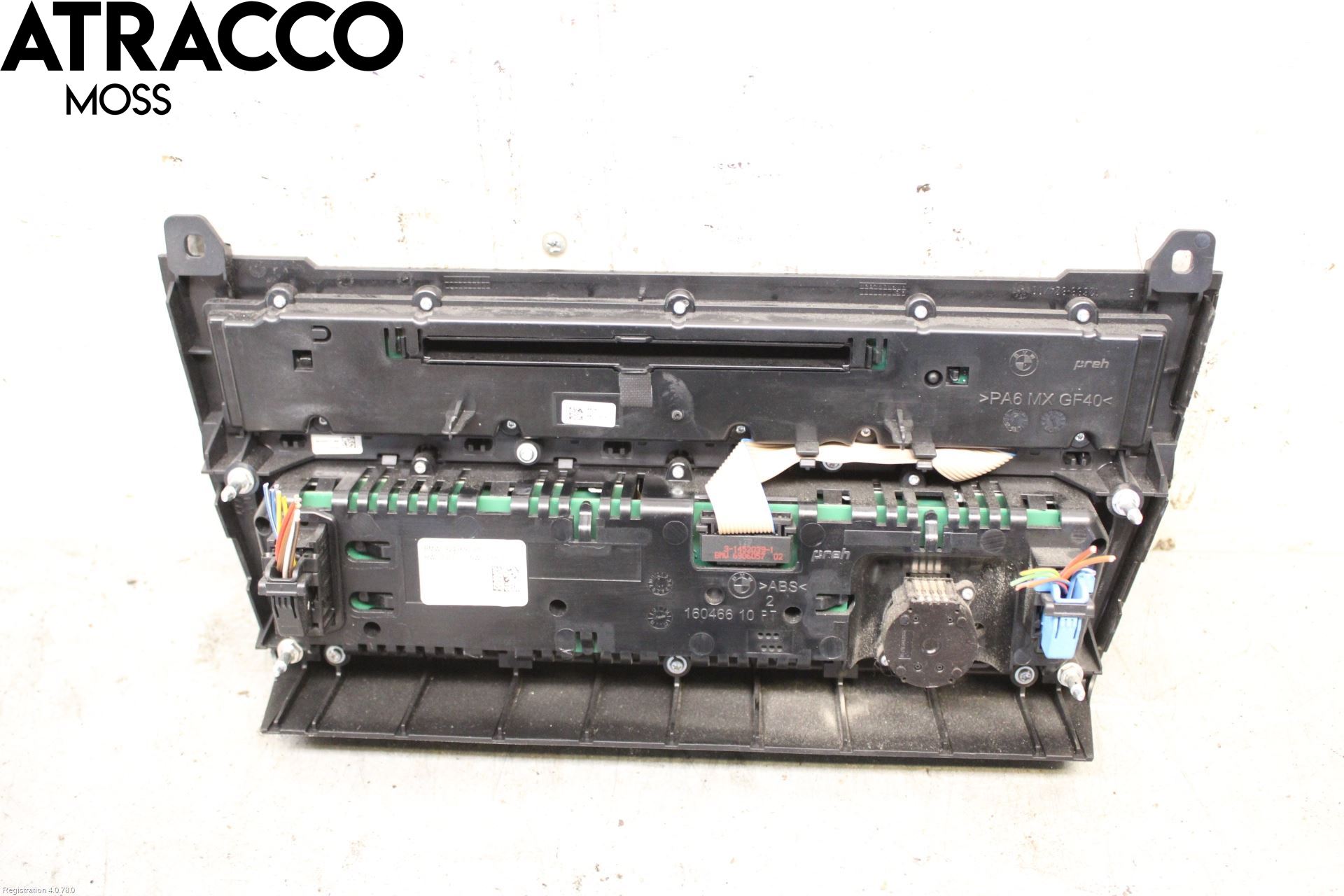 BMW 5 F10/F11/F18 09-17 Varme Ac Betjening-Display