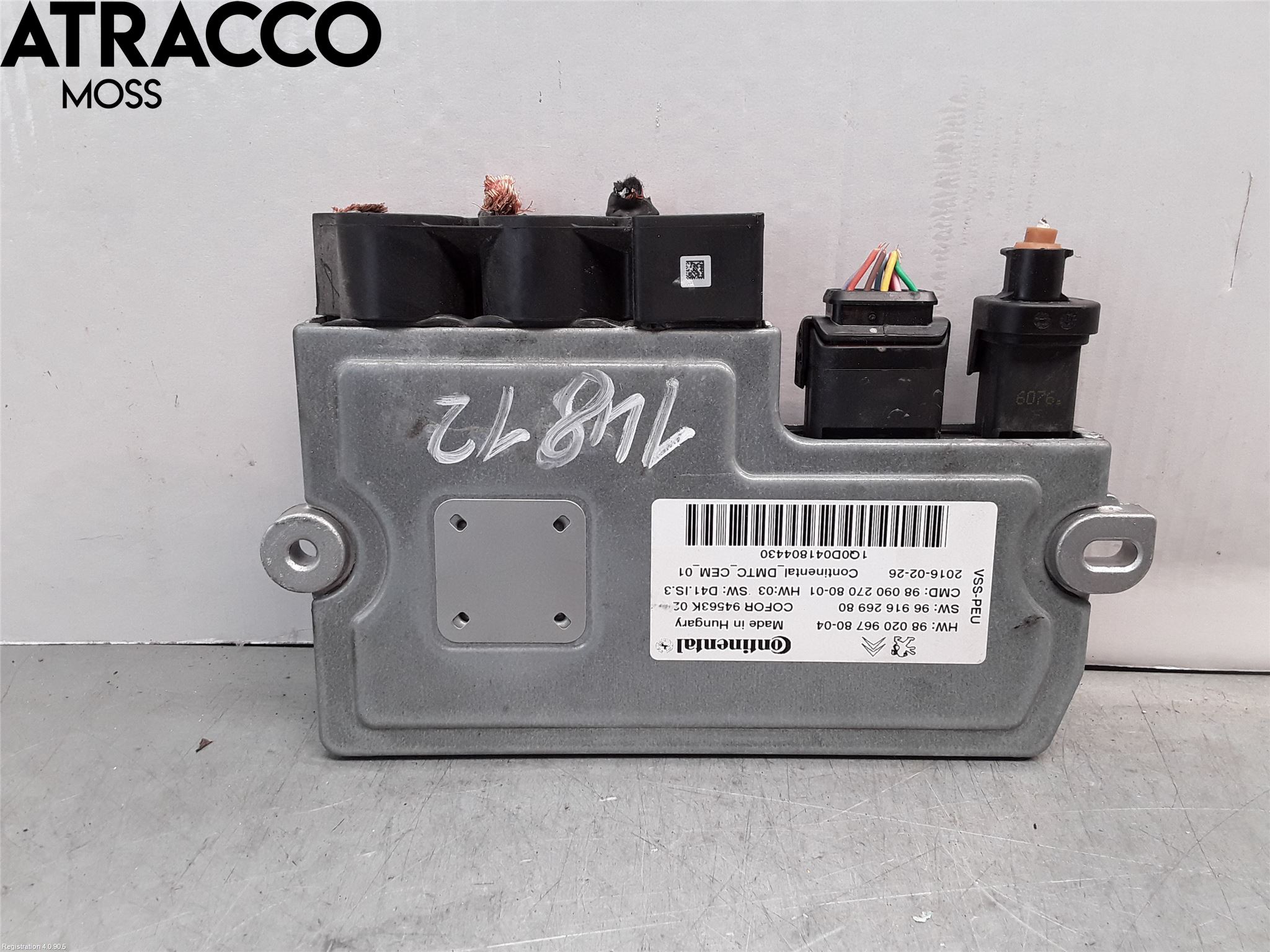 Peugeot 308 14-21 Styreenhet Tenning