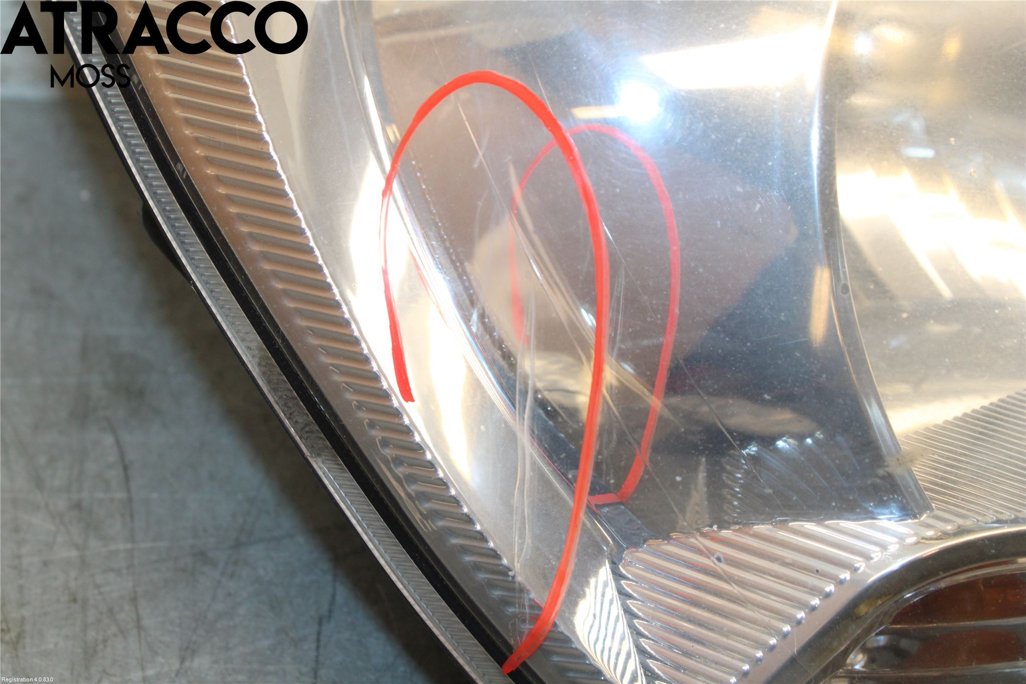 Kia SPORTAGE (JE) 05-10 Frontlykt Høyre