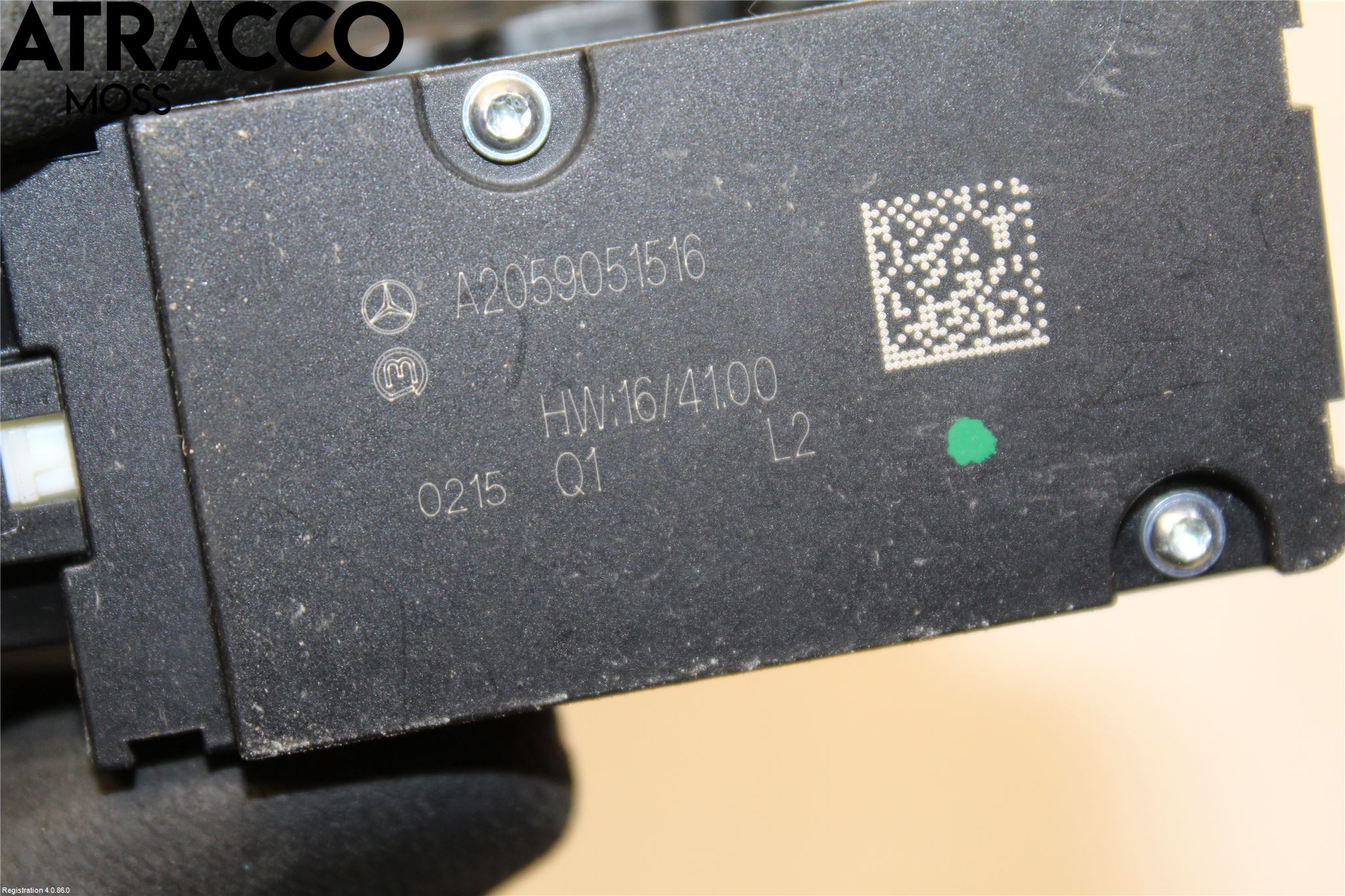 Mercedes-Benz MB EQC (N293) 20- Bryter Parkeringsbrems
