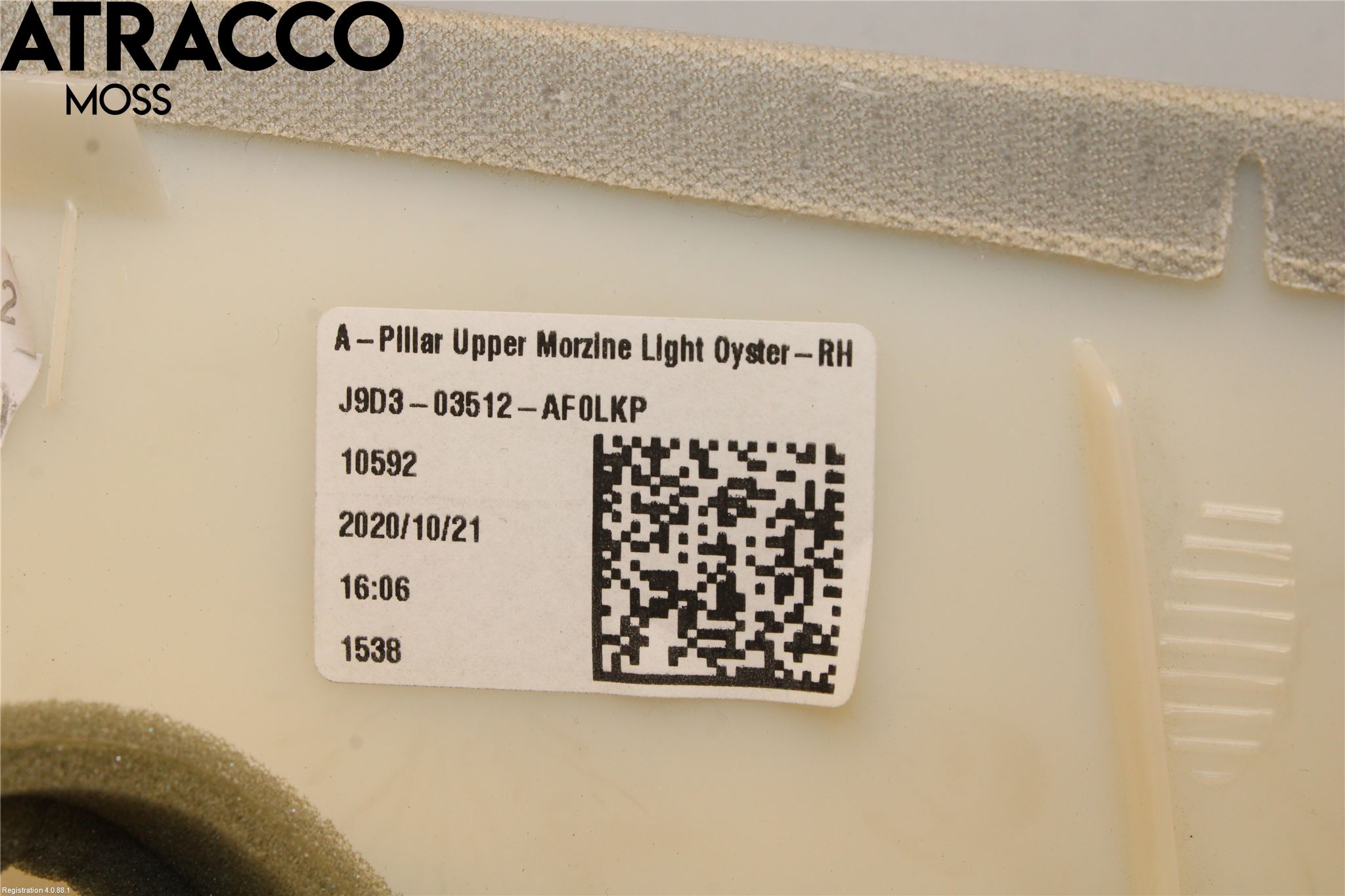 Jaguar I-PACE 18- Innr Deksel A-B-C Stolpe