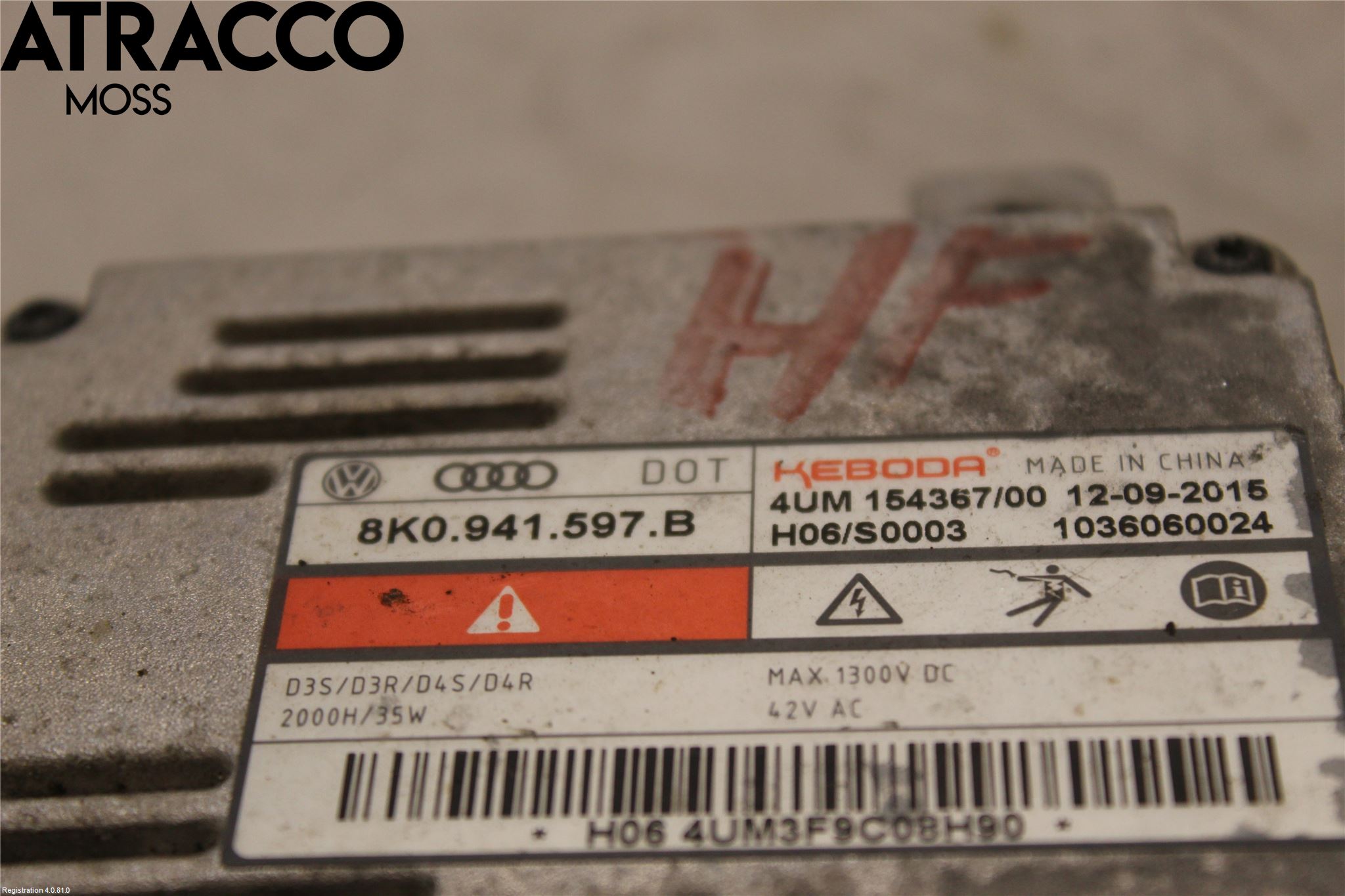 Skoda SUPERB 16-24 Styreenhet Xenon