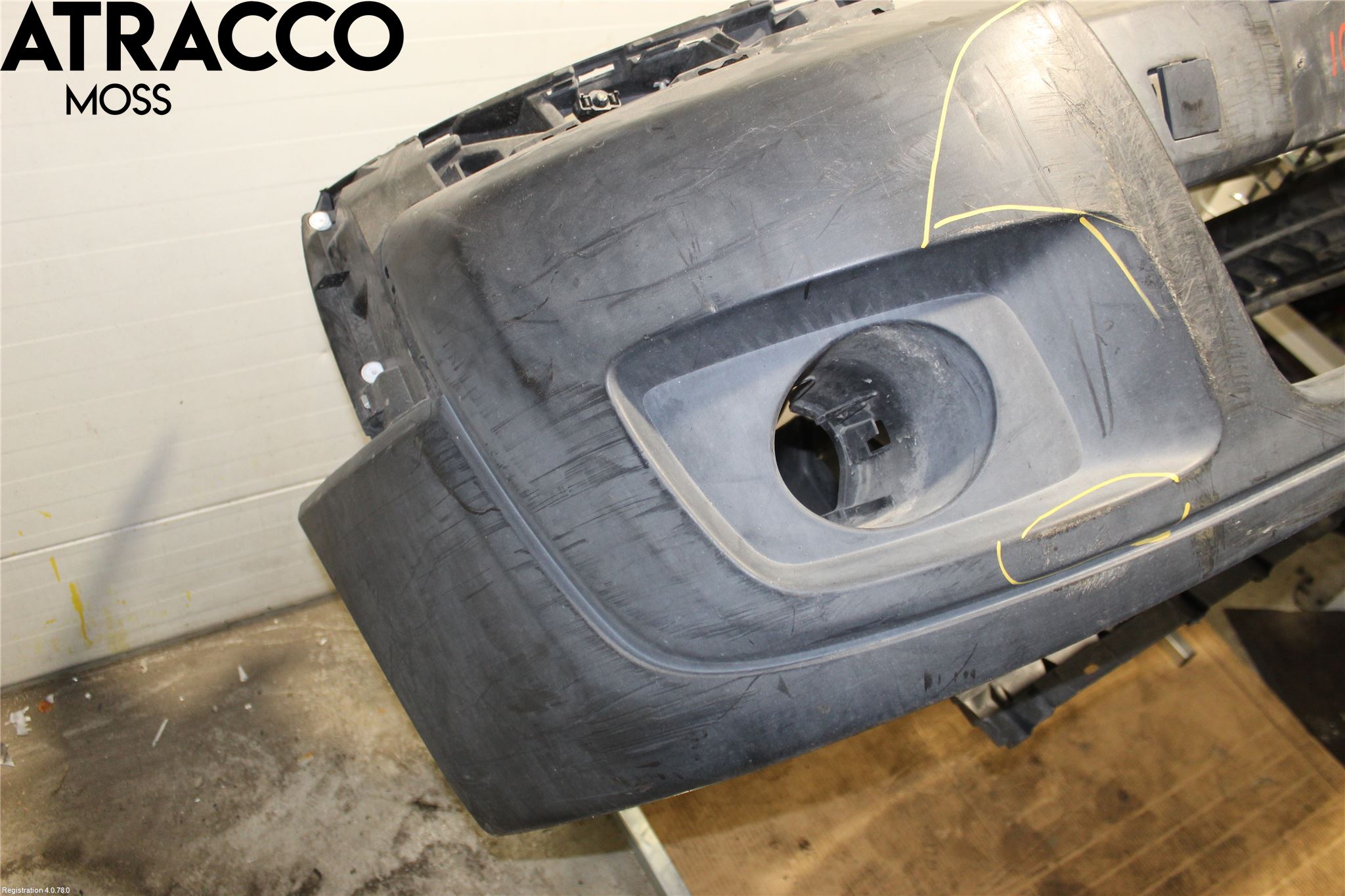 Citroen JUMPY 07-16 Støtfanger Foran