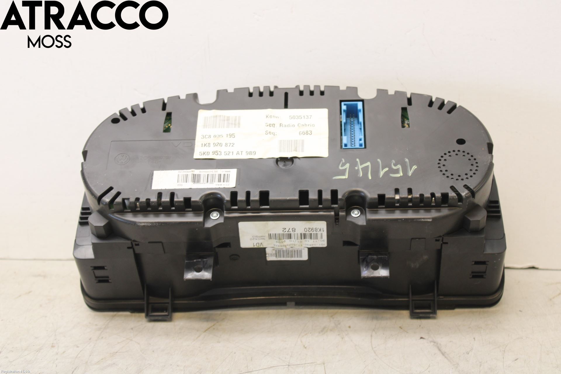 Volkswagen VW SCIROCCO 09-17 Instr Kombinert