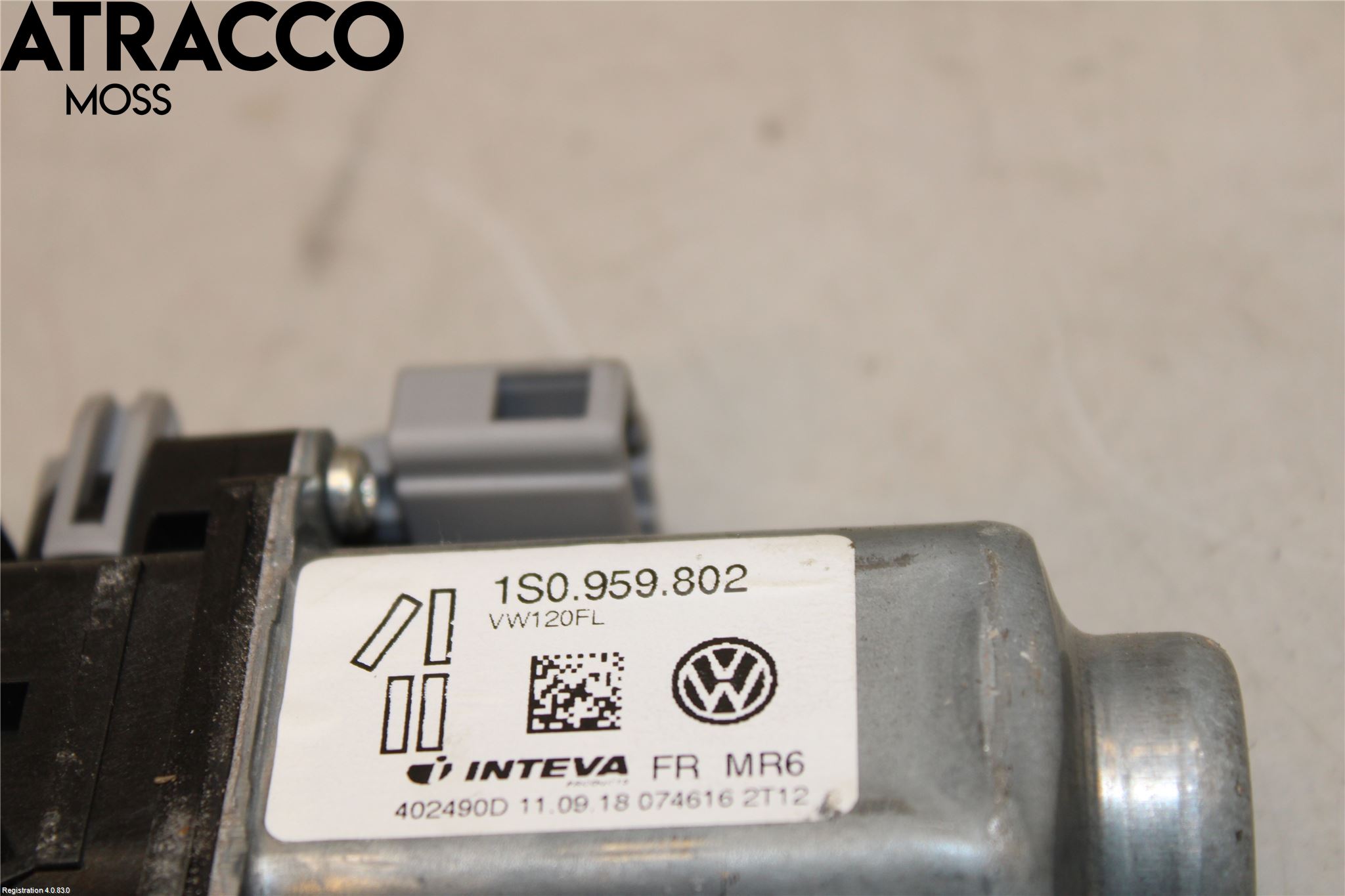 Volkswagen VW UP! / E-UP! Vindusheismotor