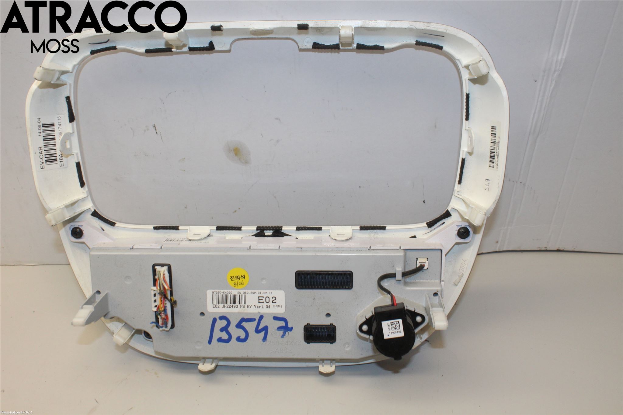 Kia SOUL 09- Varme Ac Betjening-Display