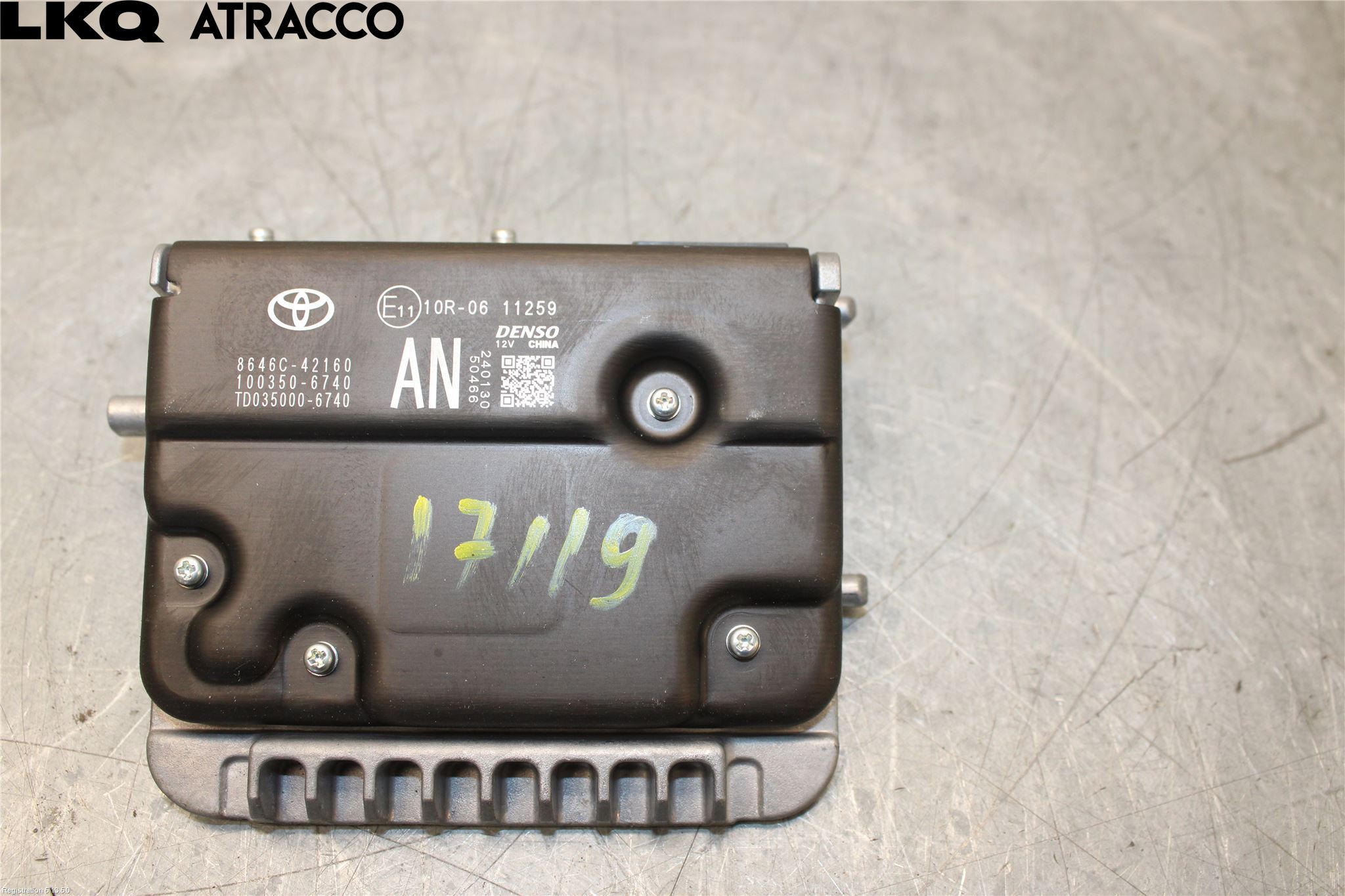 Toyota bZ4X EA10 22- Parkeringshjelp Kamera