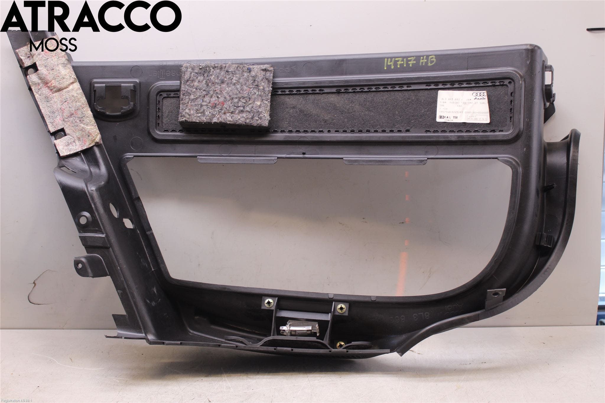 Audi A3/S3 96-03 Innr Bagasjeromkledsel