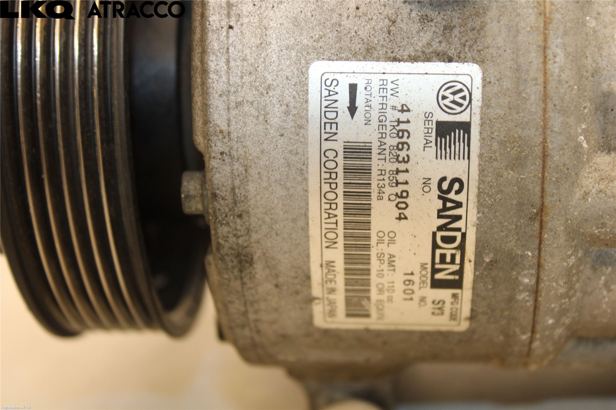 Skoda SUPERB 09-15 Varme Ac Kompressor