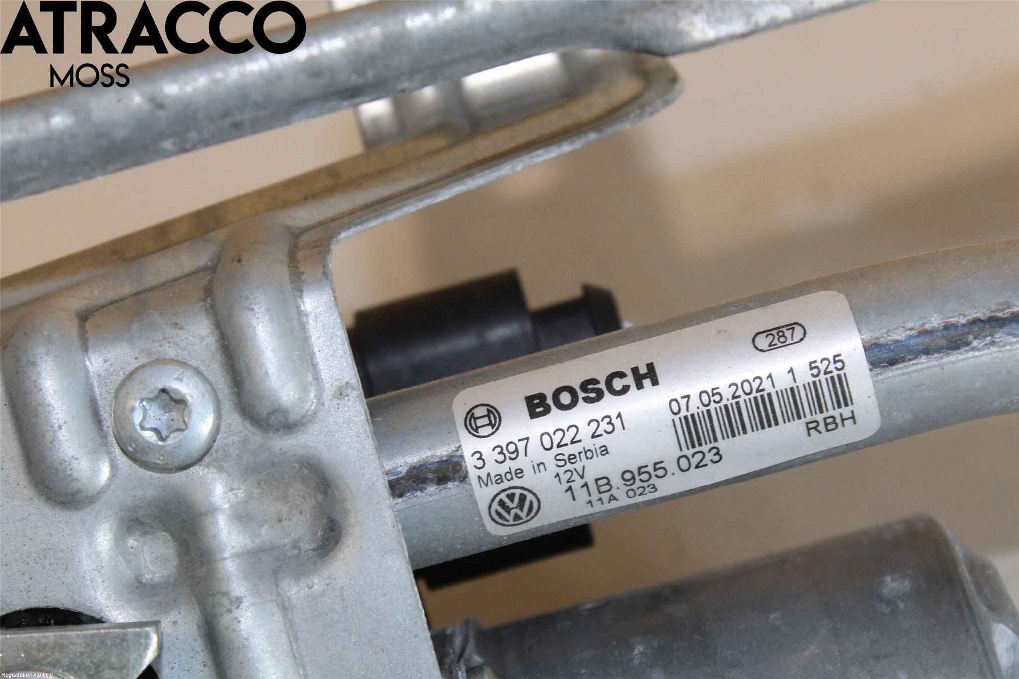 Volkswagen VW ID.4 21- Viskermotor Frontrute