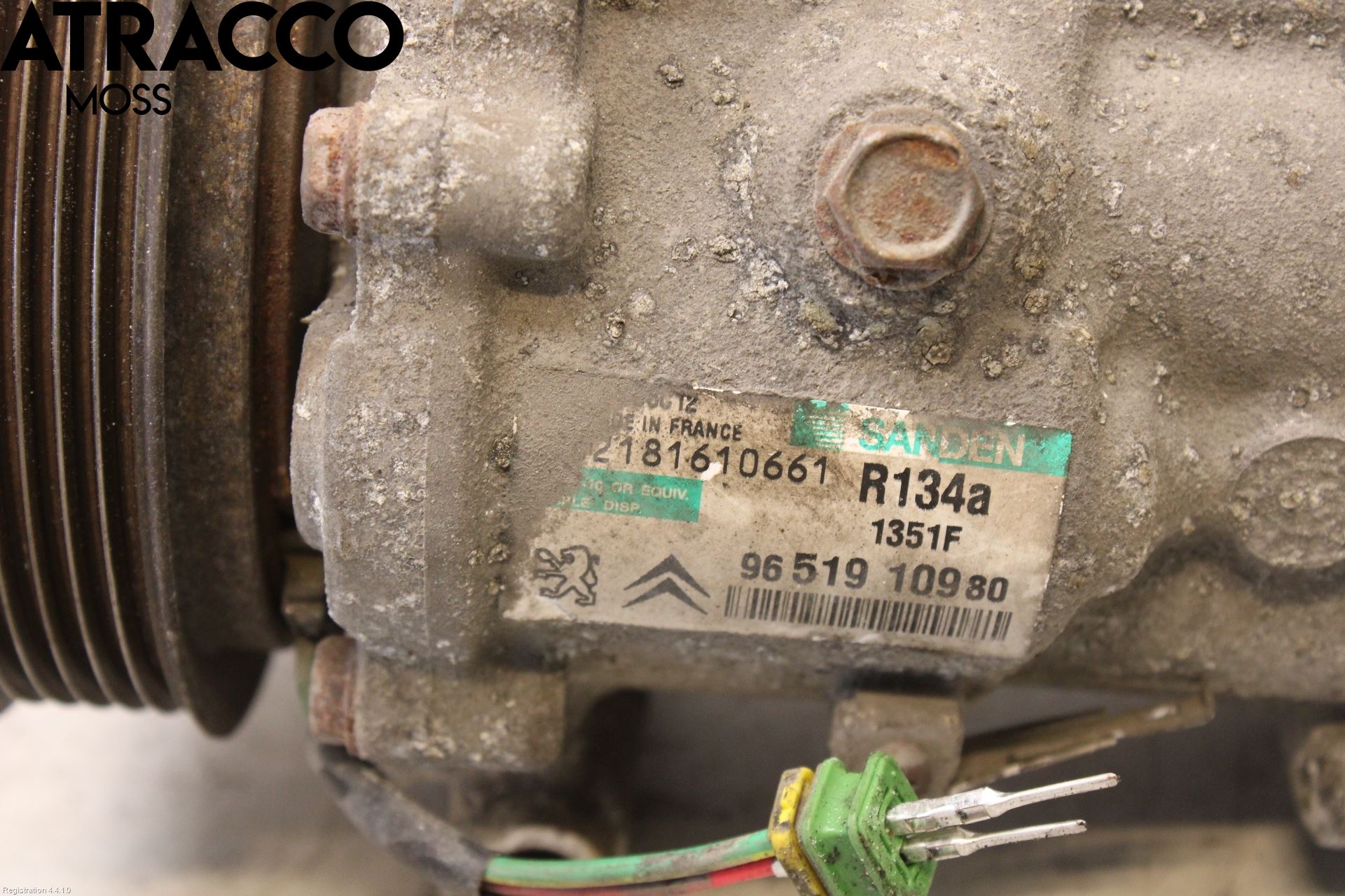 Peugeot 207 Varme Ac Kompressor