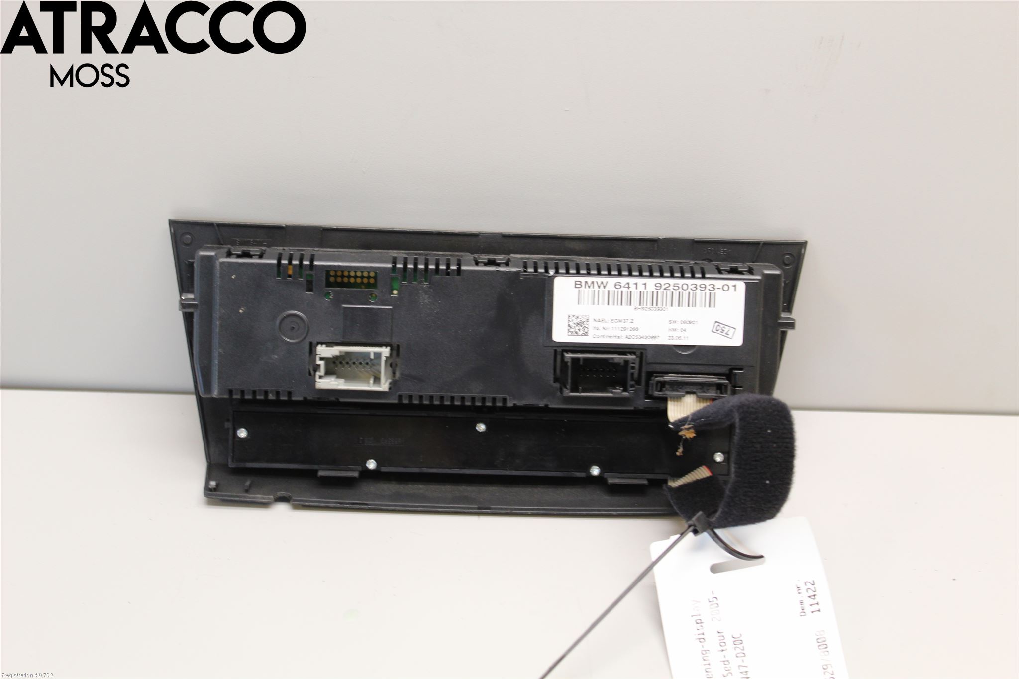 BMW 3 E90/91 SED/TOU 05-12 Varme Ac Betjening-Display