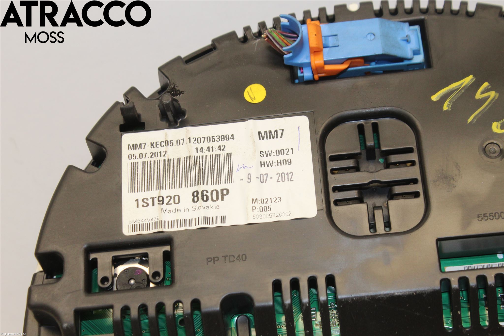 Skoda CITIGO / CITIGO E IV Instr Kombinert