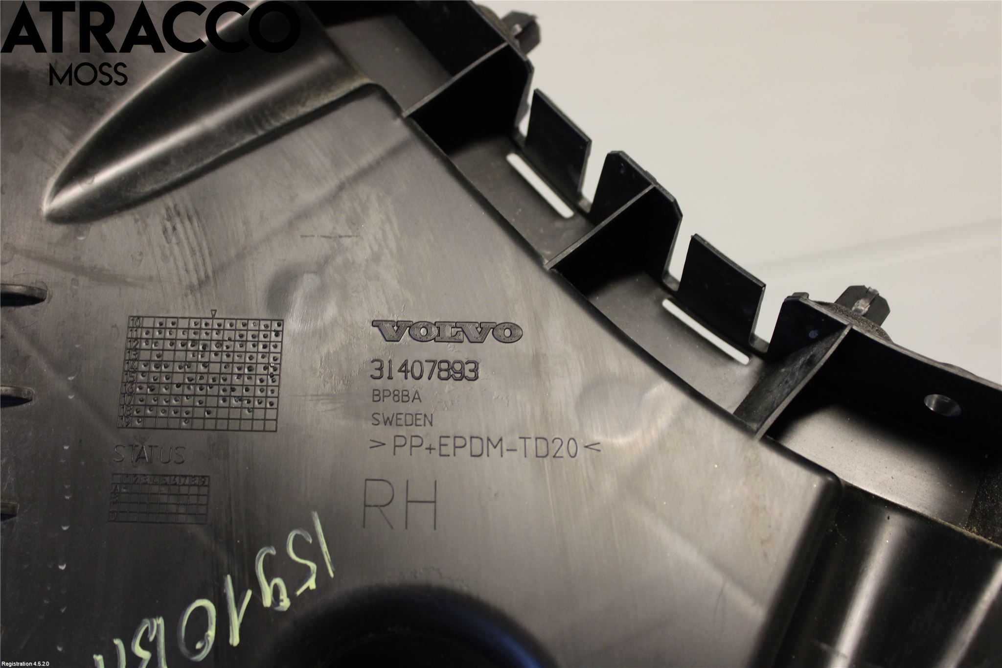 Volvo S60 14-18 Støtfanger Bak Feste