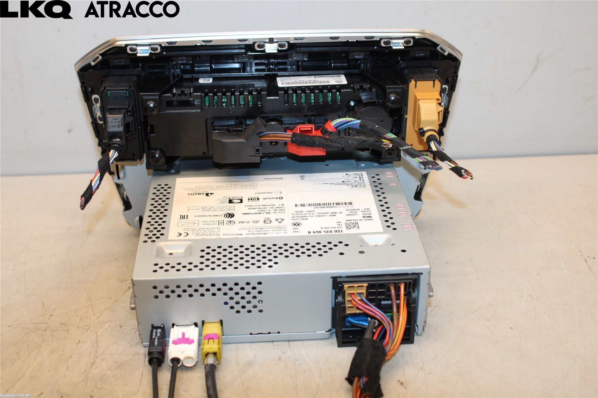 Volkswagen VW UP! / E-UP! Stereo Radio