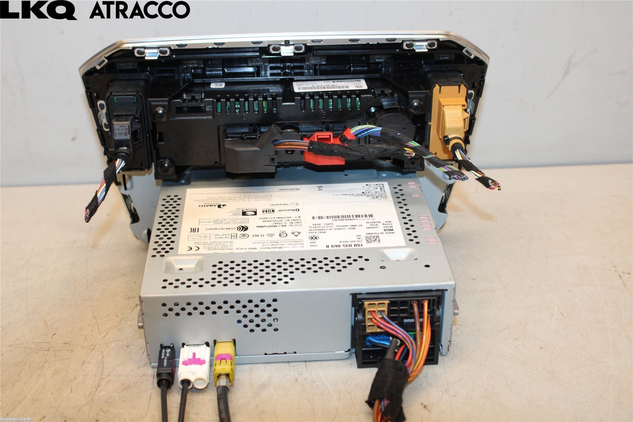 Volkswagen VW UP! / E-UP! Stereo Radio