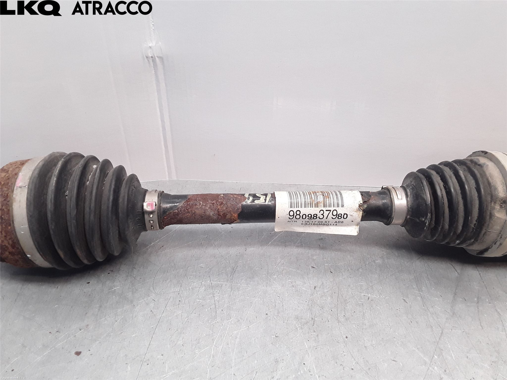 Peugeot EXPERT/E-EXPERT 17- Drivaksel Foran Kompl Høyre