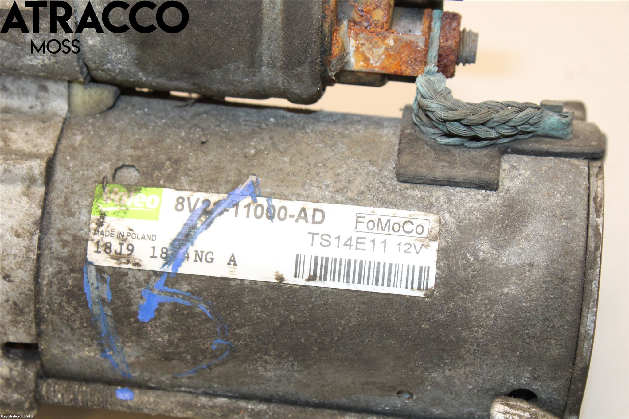 Ford FIESTA 09-12 Startmotor Diesel