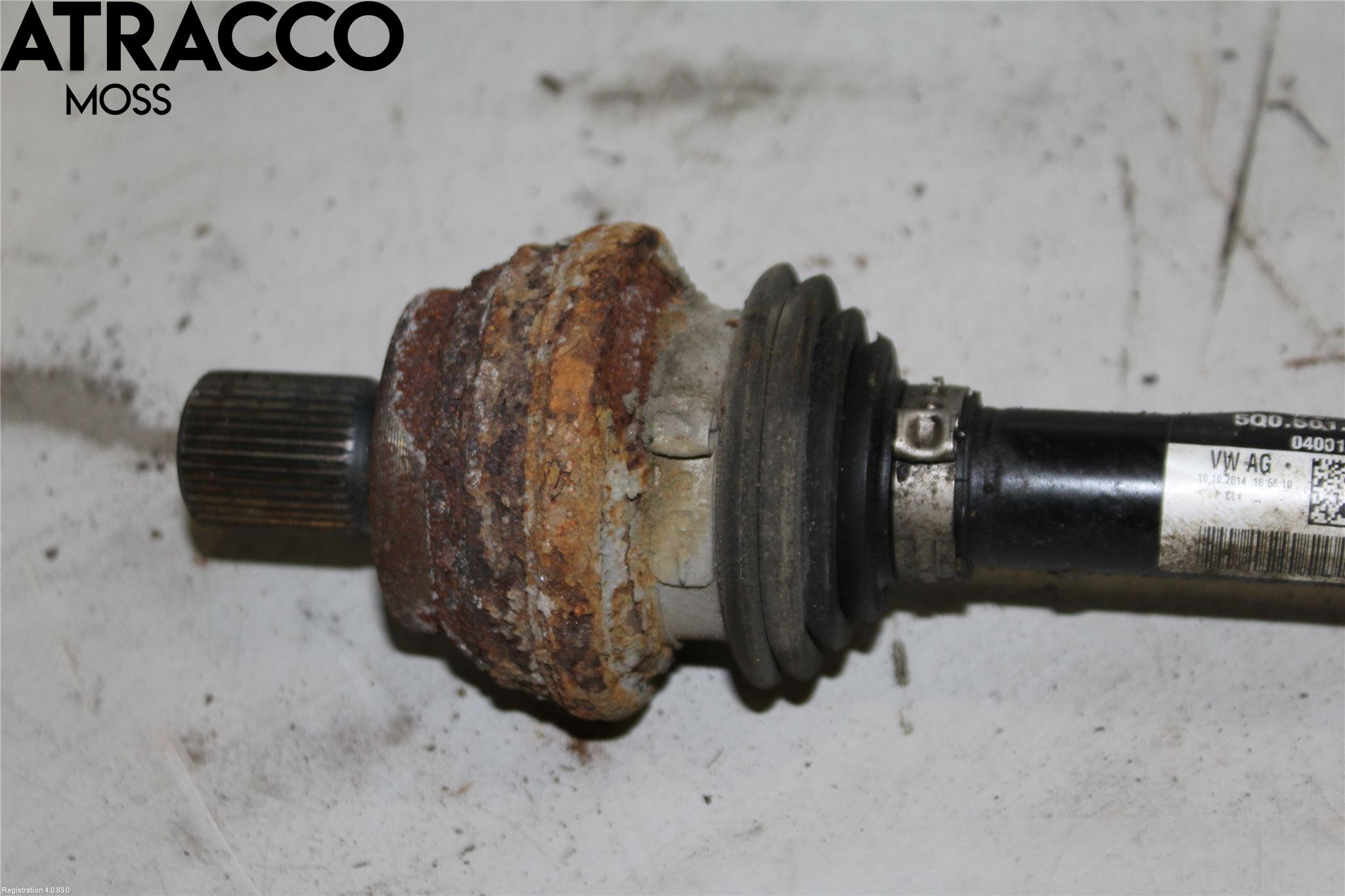 Volkswagen VW GOLF / E-GOLF VII 13-20 Drivaksel Bak Kompl Venstre