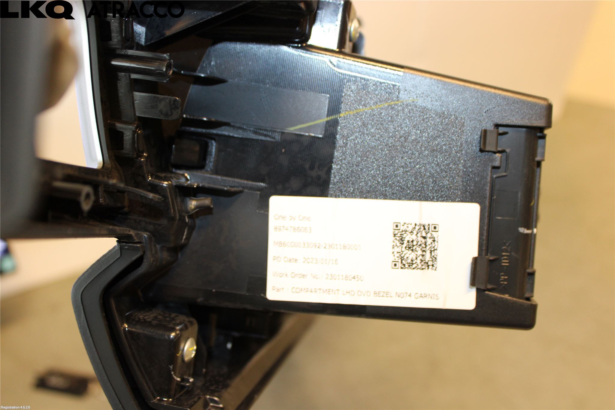 Isuzu D-MAX Innr Oppbevaringsrom