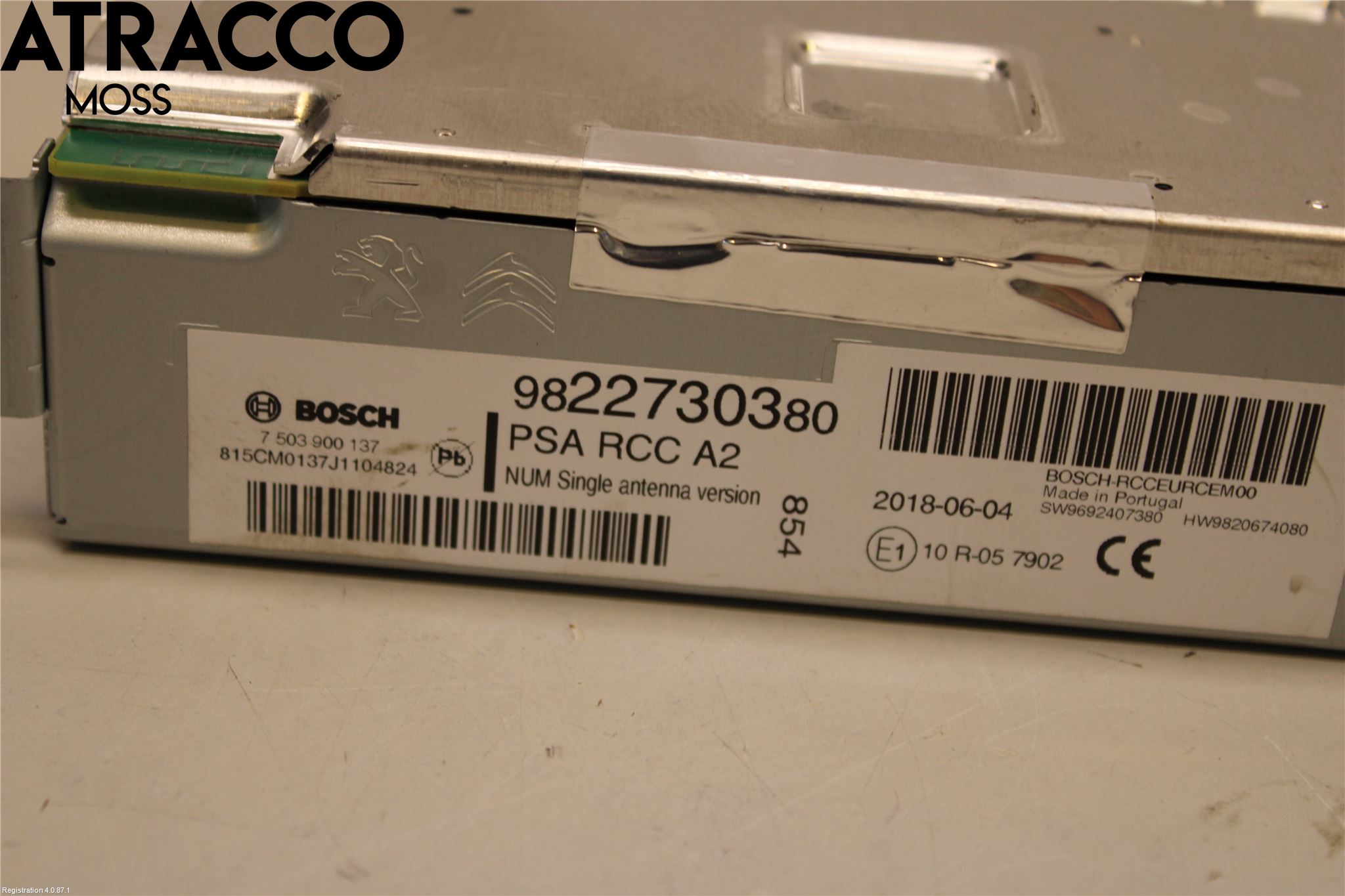 Citroen C3 AIRCROSS 18-23 Stereo Radio