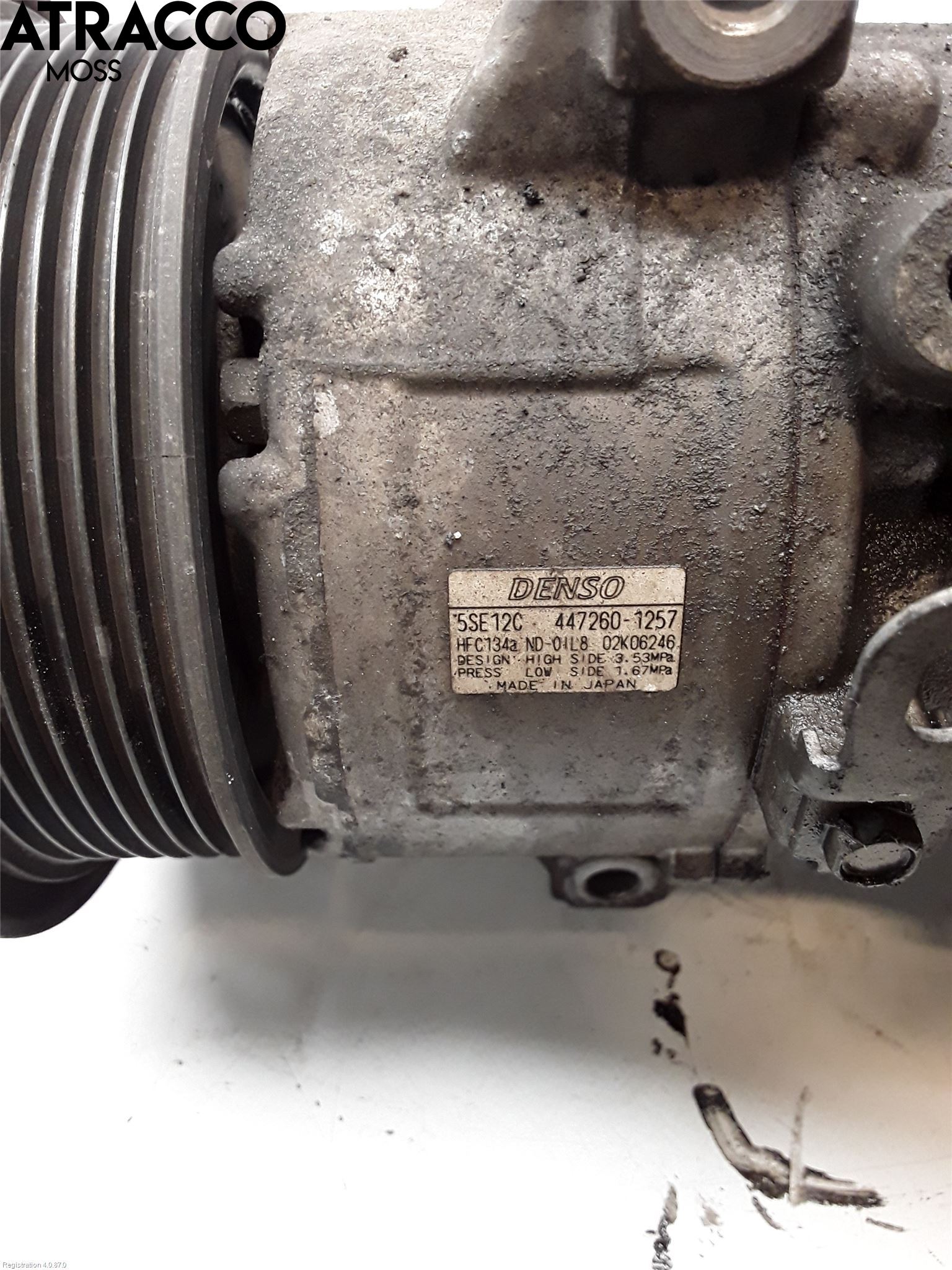 Toyota RAV 4 06-12 Varme Ac Kompressor