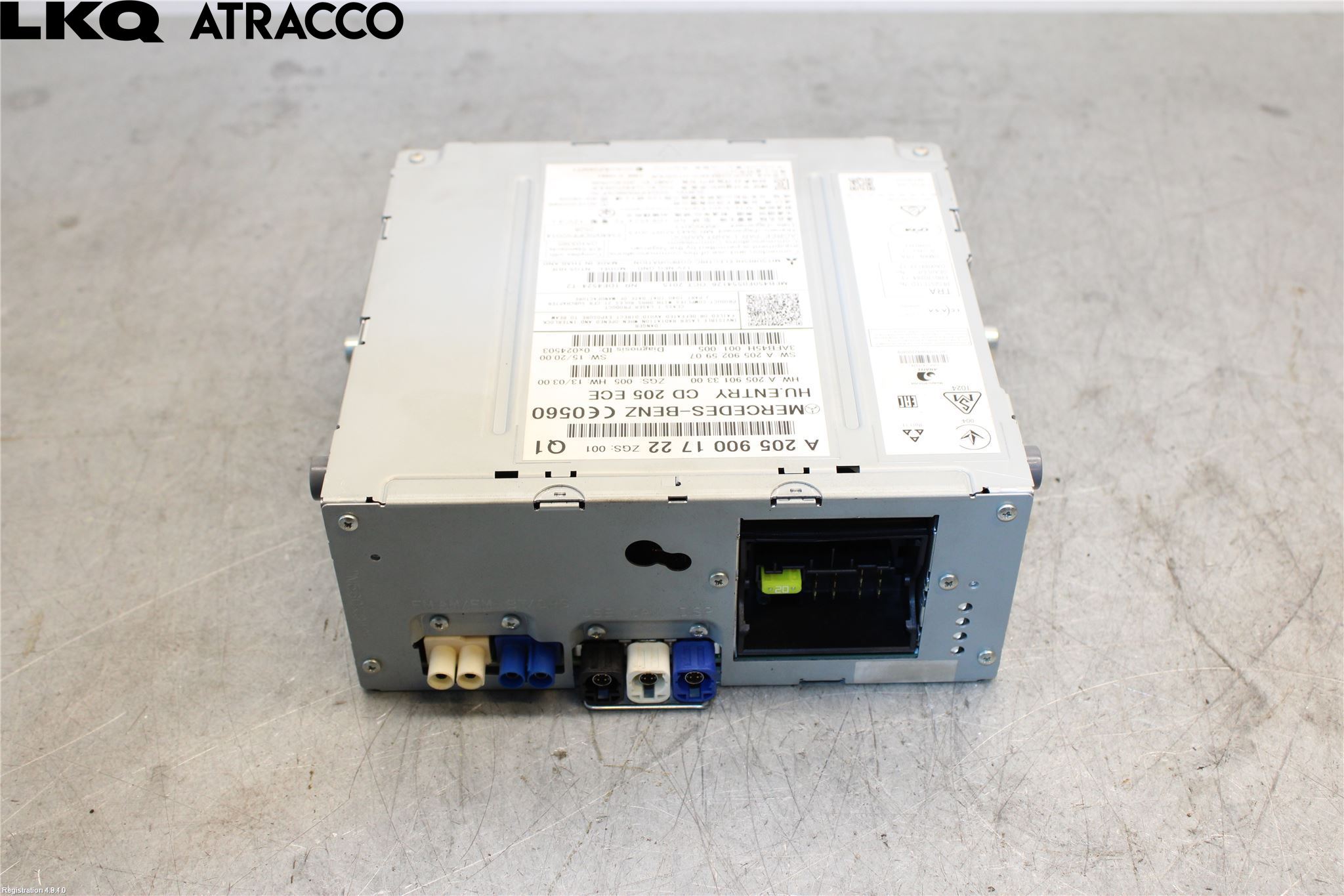 Mercedes-Benz MB C-KLASS (W205) 14-21 Stereo Radio Med Cd
