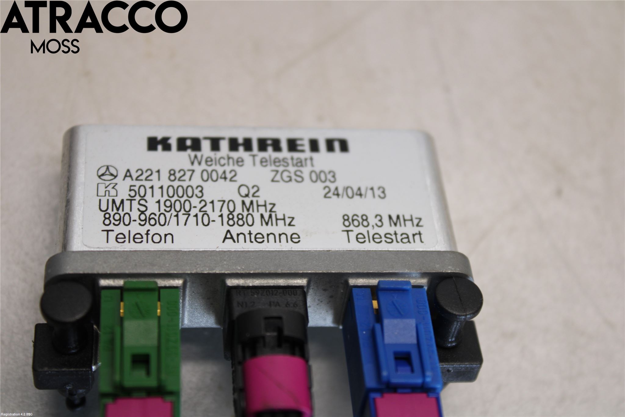 Mercedes-Benz MB E-KLASS (W212) 09-16 Stereo Antenneforsterker