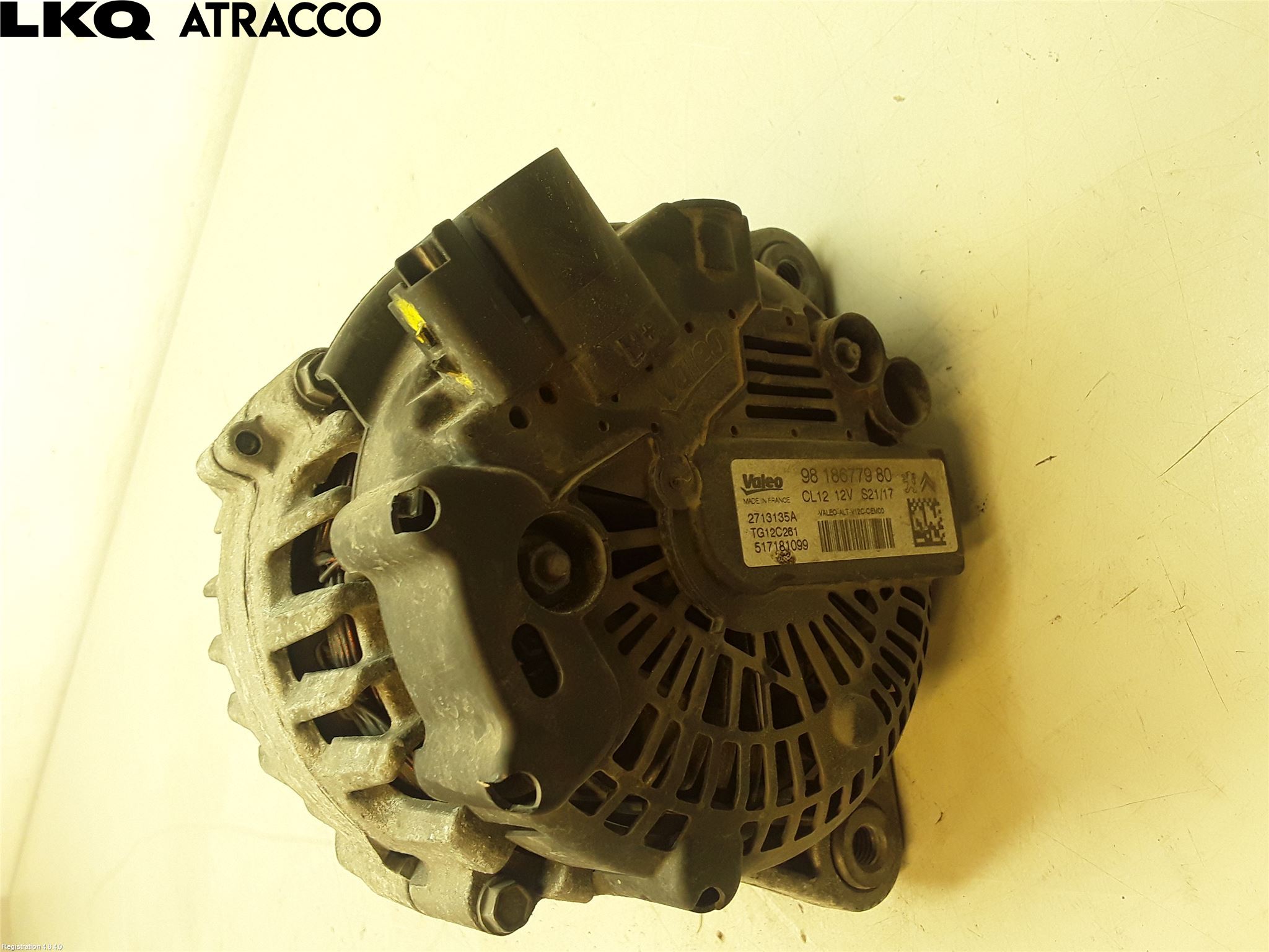 Citroen C4 CACTUS 14-20 Dynamo