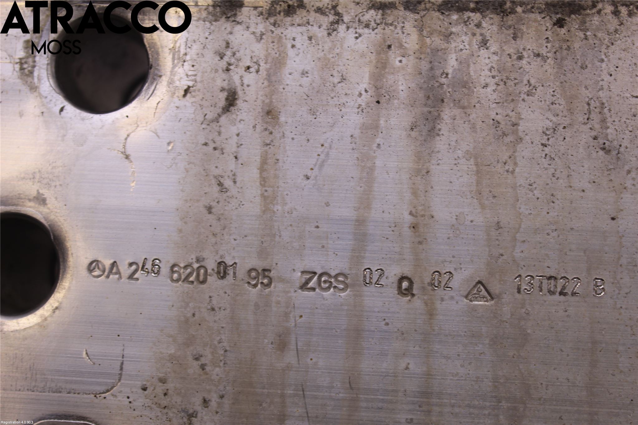 Mercedes-Benz MB A-KLASS (W176) 13-18 Støtfanger Foran Feste